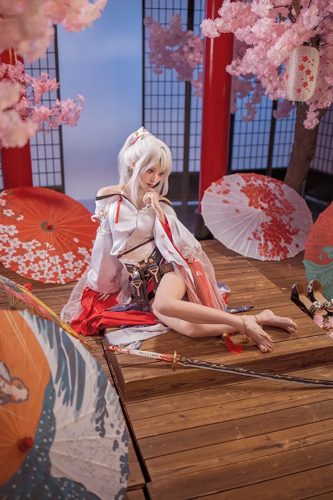 【绯雪 コスプレ】『鳴潮』同人創作祭・和風剣士の撮影記録 - 小白不小新📸（常驻深圳开单中） - 4枚目