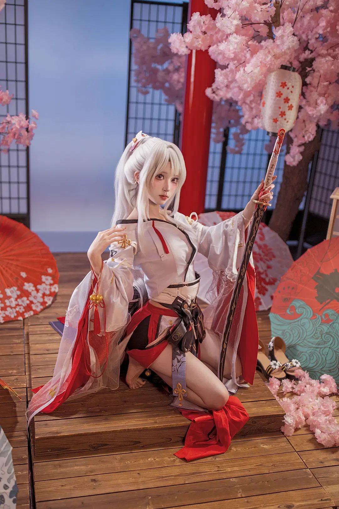 【绯雪 コスプレ】『鳴潮』同人創作祭・和風剣士の撮影記録 - 小白不小新📸（常驻深圳开单中） - 5枚目