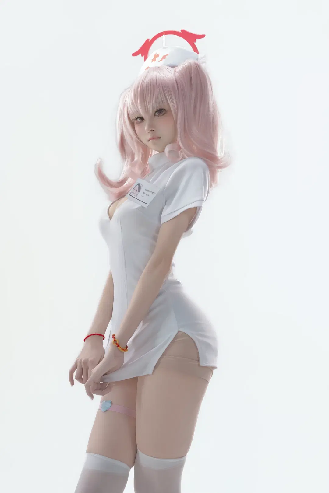 蔚蓝档案, 下江小春cos, 萌妹cos, 丝袜, 肉腿少女