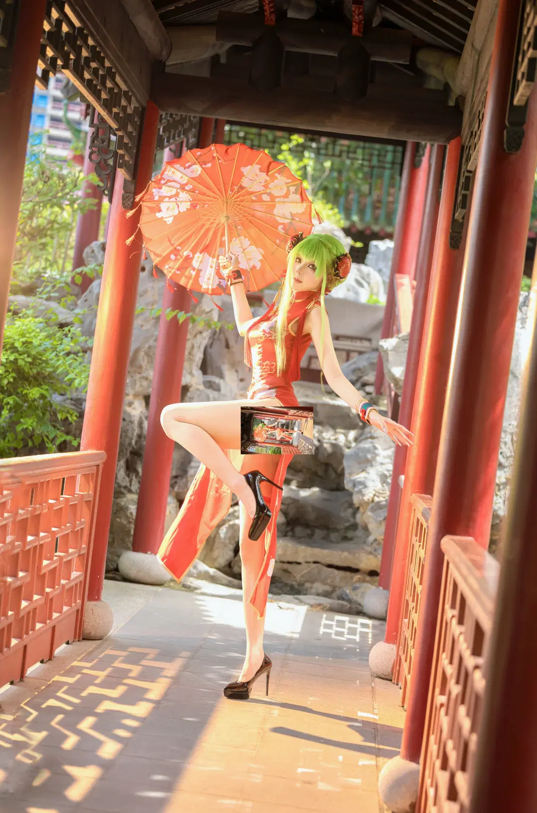 【c.c cos】反叛的鲁路修中华风旗袍写真 - 小白不小新📸（常驻深圳开单中） - 第2张
