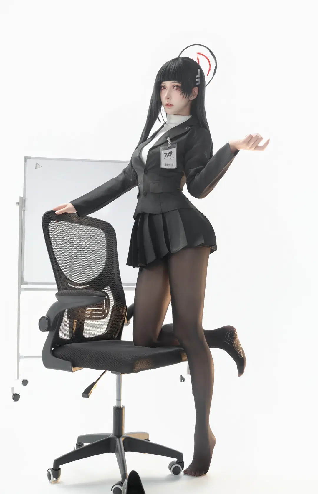 【调月莉音cos】蔚蓝档案的OL速写模特 - 小白不小新📸（常驻深圳开单中） - 第3张