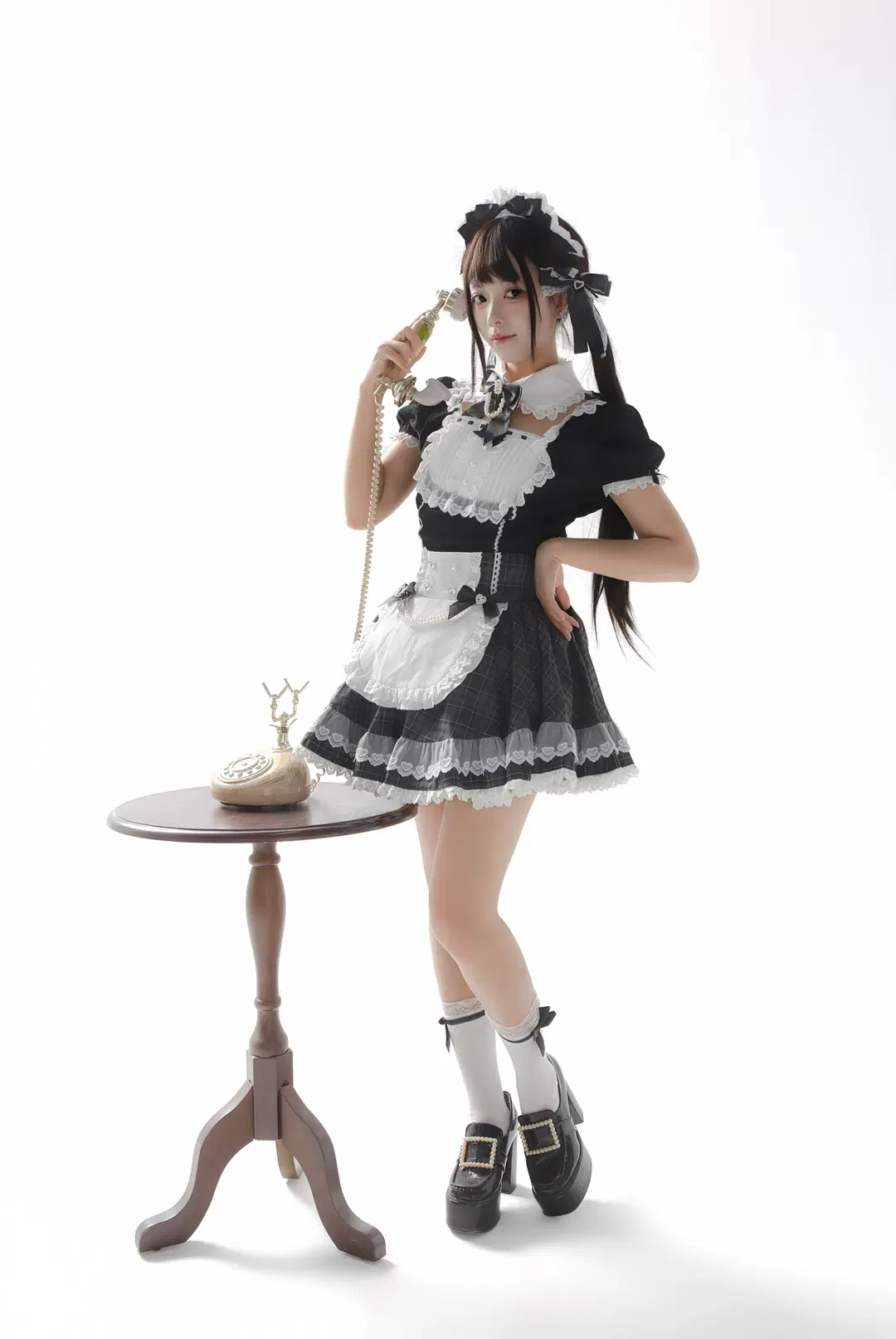 早班客服娘的女仆装白棚拍摄记录 - 小白不小新📸（常驻深圳开单中） - 第3张