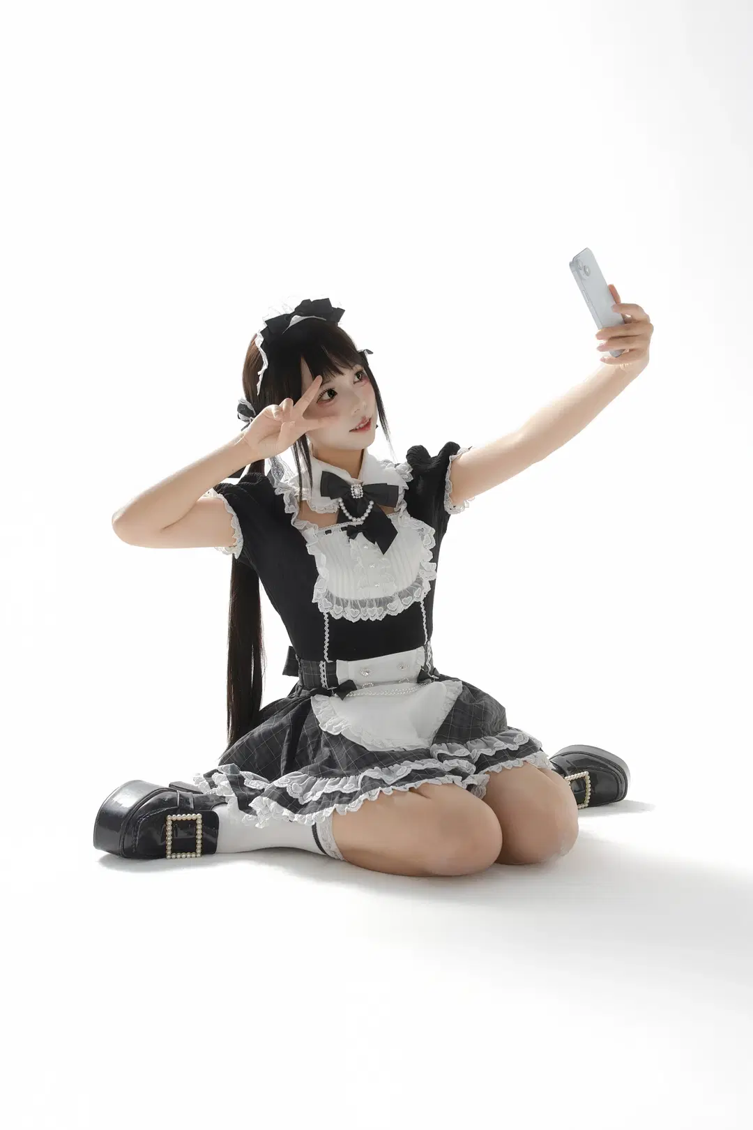 黑白女僕Lolita寫真，永遠為白棚質感心動 - 小白不小新📸（常驻深圳开单中） - 第3張