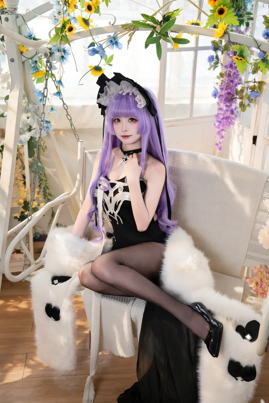 cosplay, 碧蓝航线, 塔什干cos, 黑丝, 棚拍写真