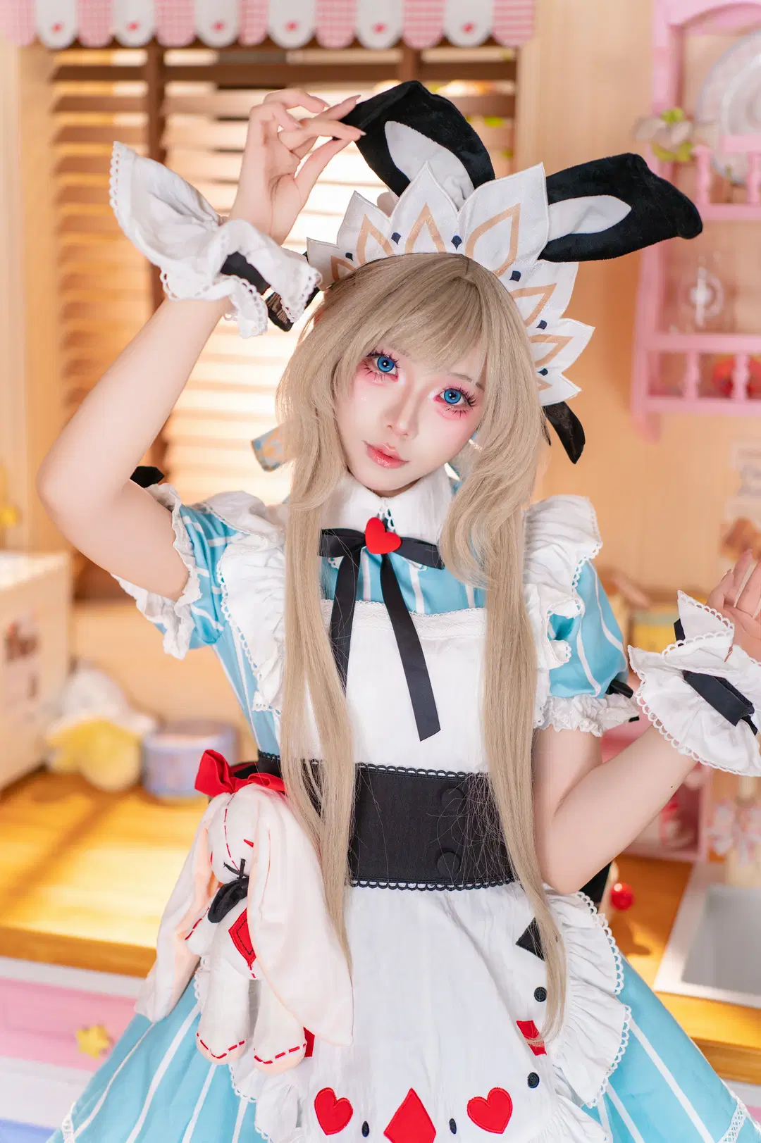 【サンドローネ アリス コスプレ】『原神』キッチンで紡ぐ甘い魔法のひととき - AAA快门工沐师傅 - 2枚目