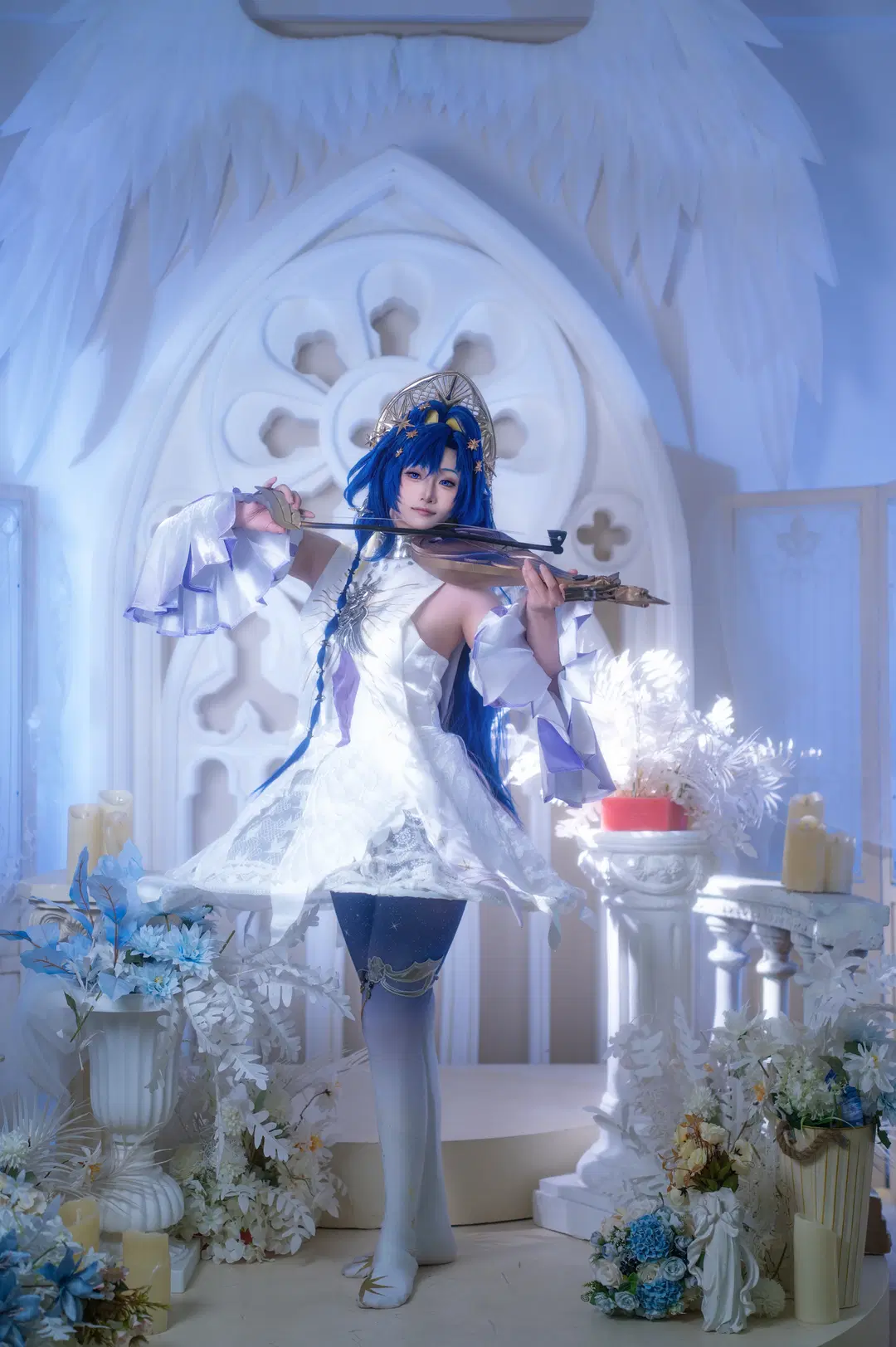 cosplay, 重返未来1999, 二次元摄影, 白丝, 远旅cos