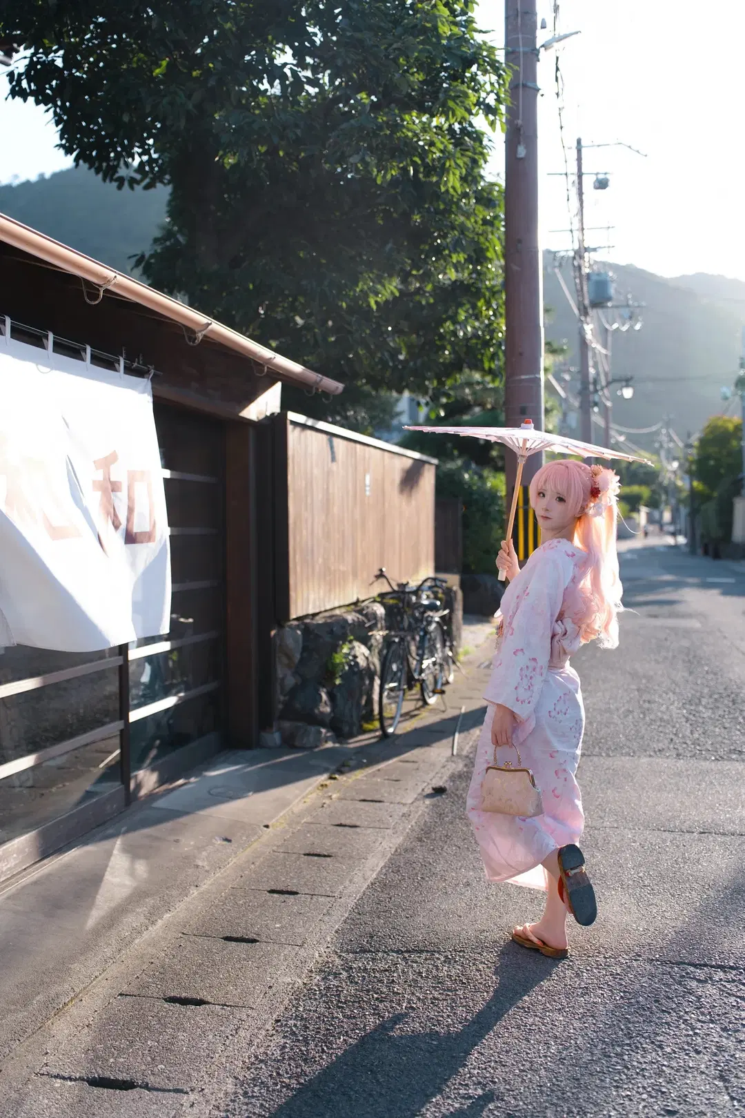 【千早愛音cos】自搭和服柄愛音，日本街頭旅拍 - 冥冥不困zzz - 第7張