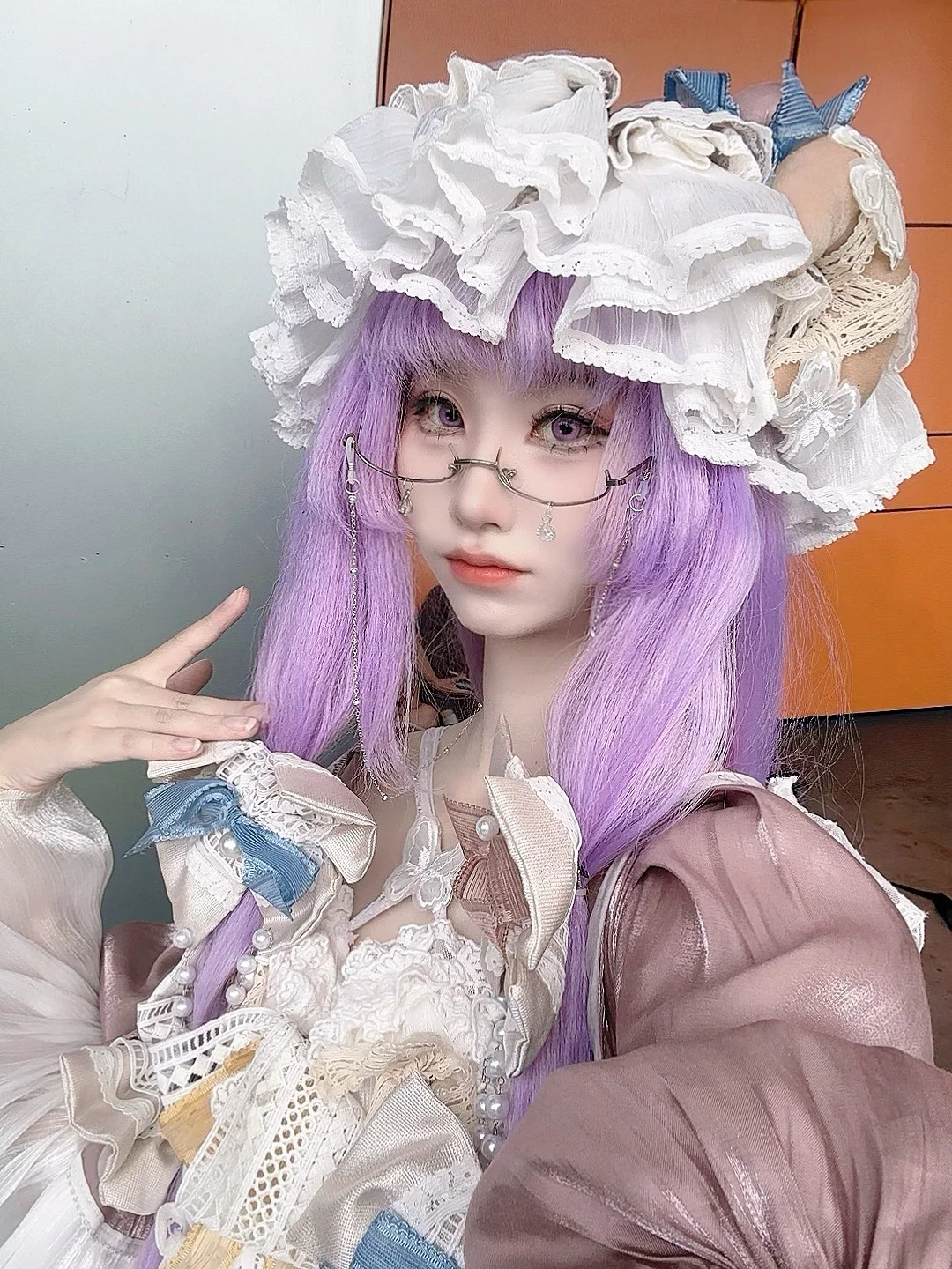 东方project, 帕秋莉cos, 漫展日常, cicf漫展, 洛丽塔风格cos