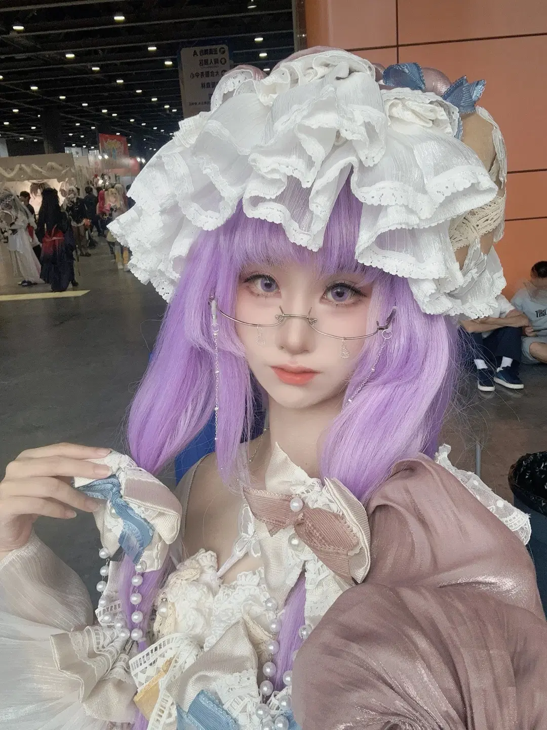 【帕秋莉cos】东方project漫展出行，图书馆少女的CICF记录 - 魚籽Umm_ - 第2张