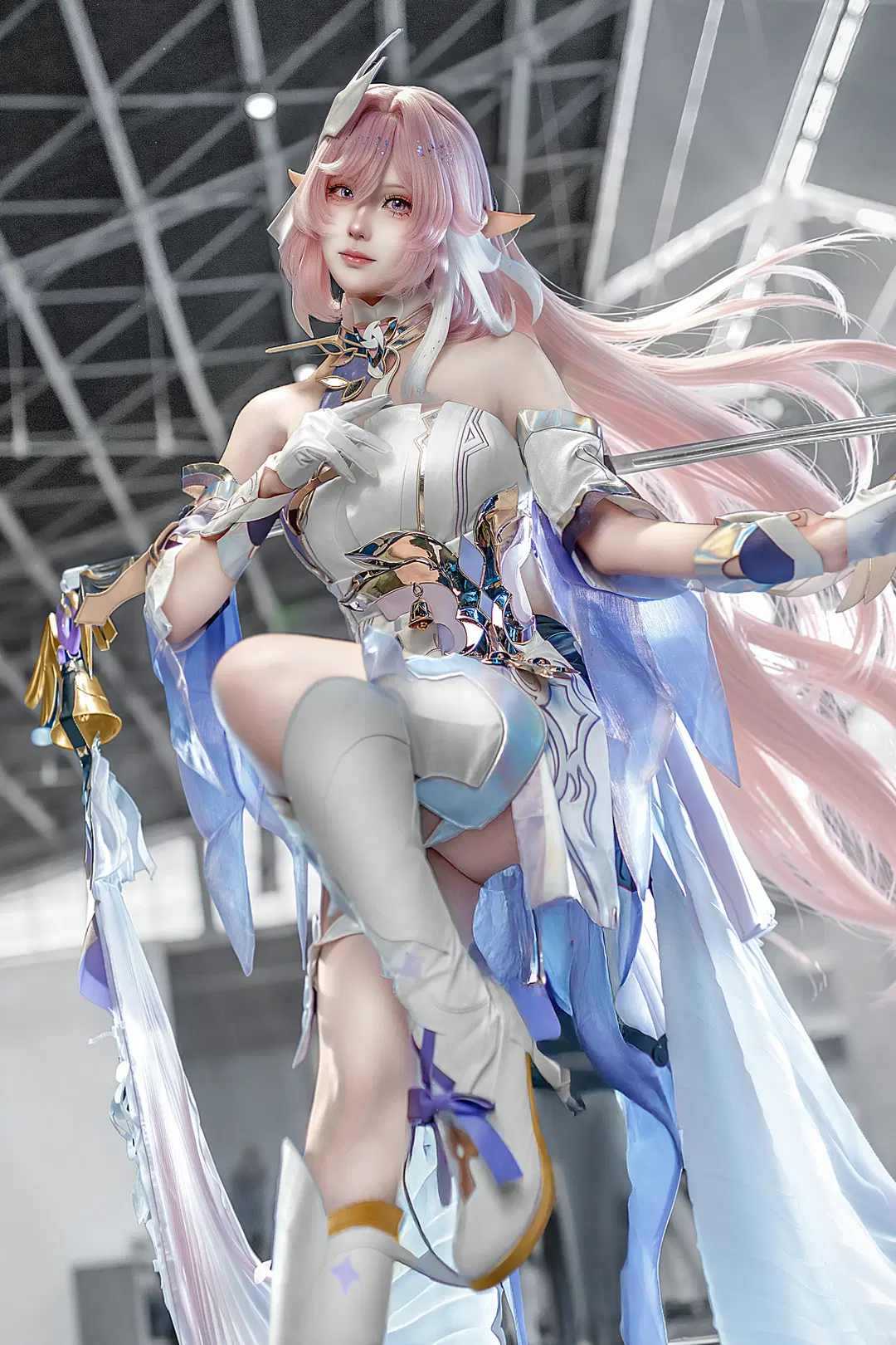 爱莉希雅cos, 崩坏3, 漫展场照, 二次元cosplay, 人之律者