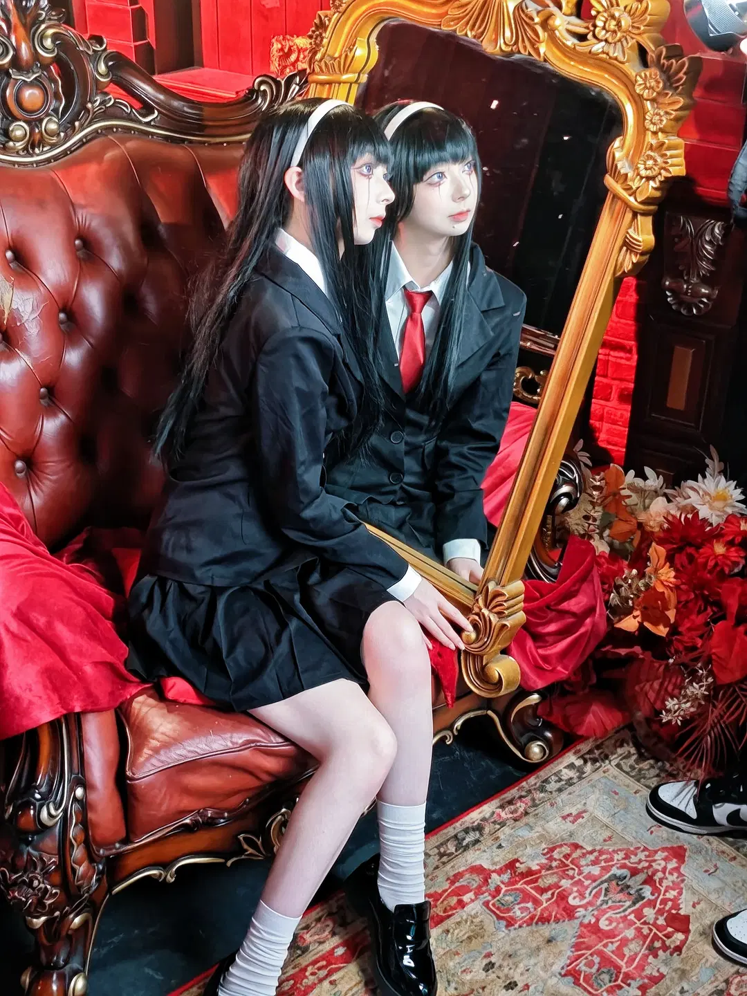 【川上富江cos】第五人格联动万圣节暗黑花絮 - 灵时雪 - 第3张