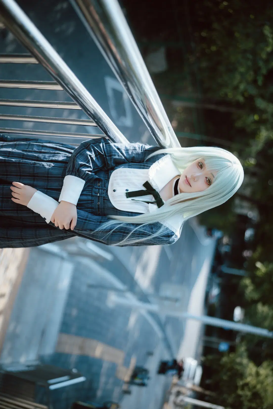 [Wakaba Mutsumi cosplay] Serene Afternoon of Ave Mujica: Mutsumi rice in a Cafe by 云间glow📷 - Image 10