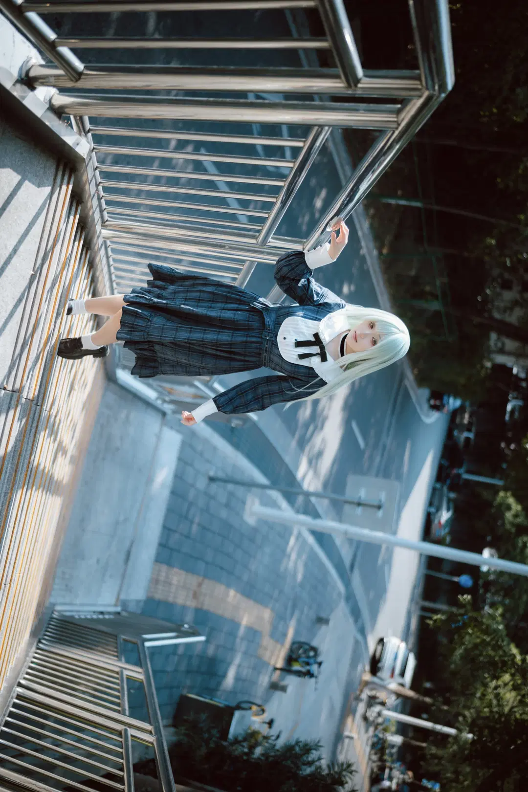 [Wakaba Mutsumi cosplay] Serene Afternoon of Ave Mujica: Mutsumi rice in a Cafe by 云间glow📷 - Image 9