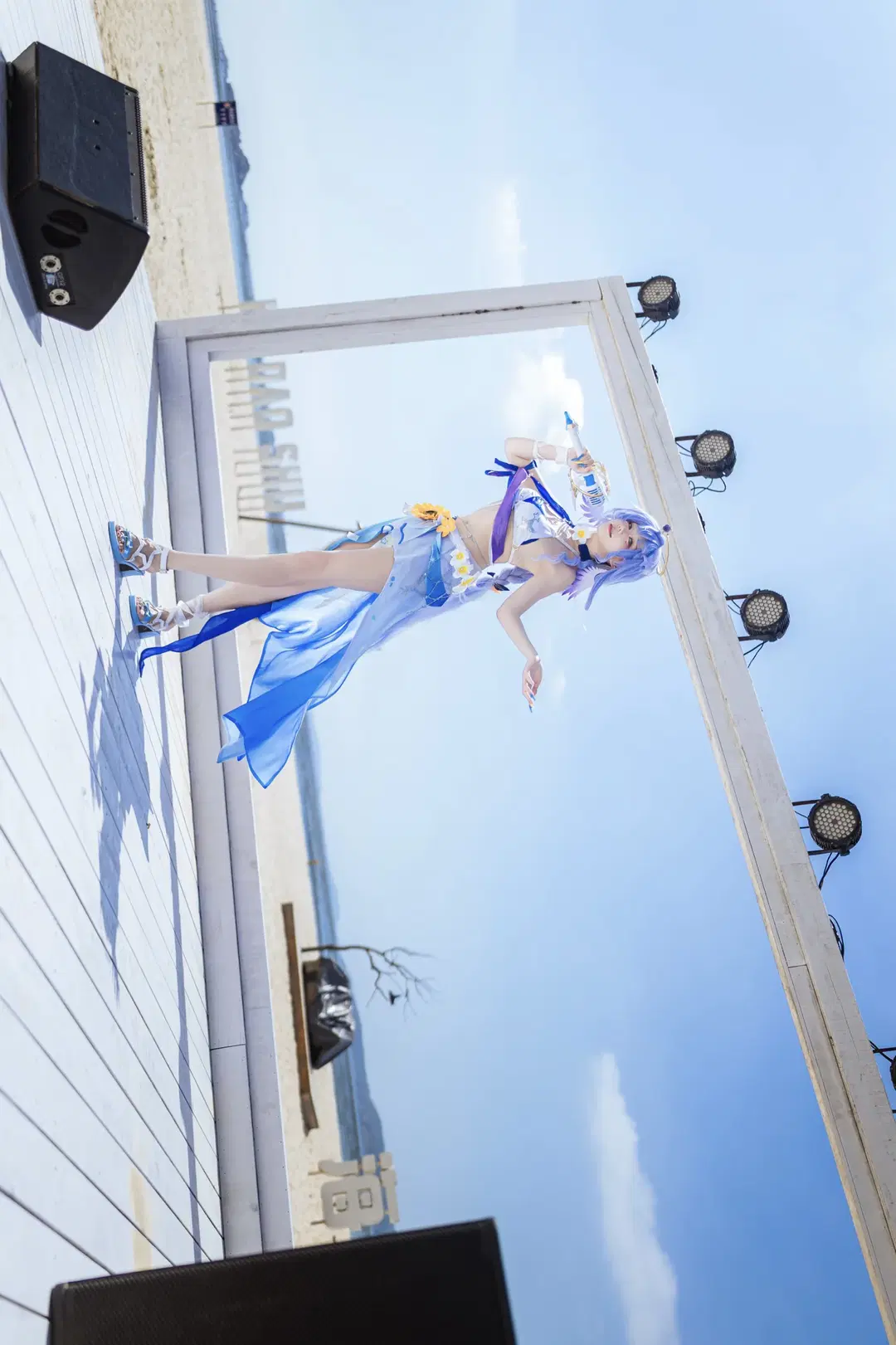 [Robin cosplay] Honkai: Star Rail Sunny Song Swimsuit Beach Shoot Record by 云间glow📷 - Image 4