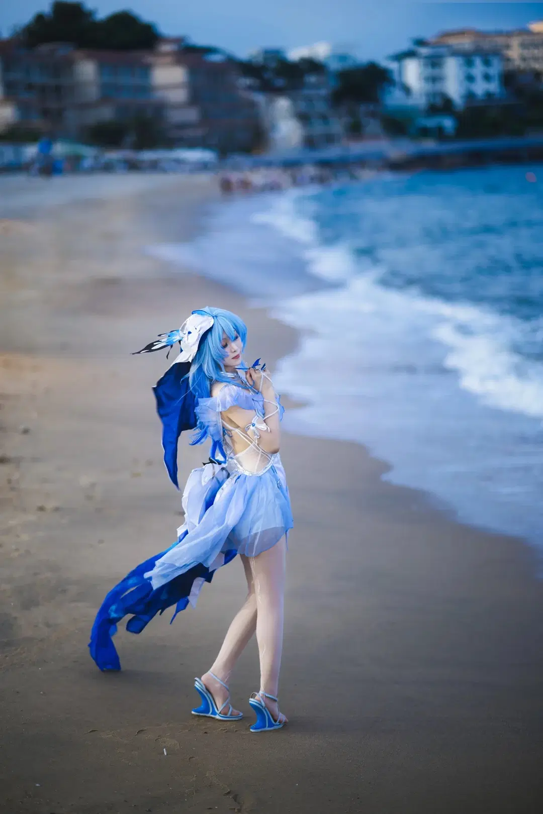 [The Shorekeeper cosplay] Wuthering Waves: Black Shores Afterglow and Ocean Breeze