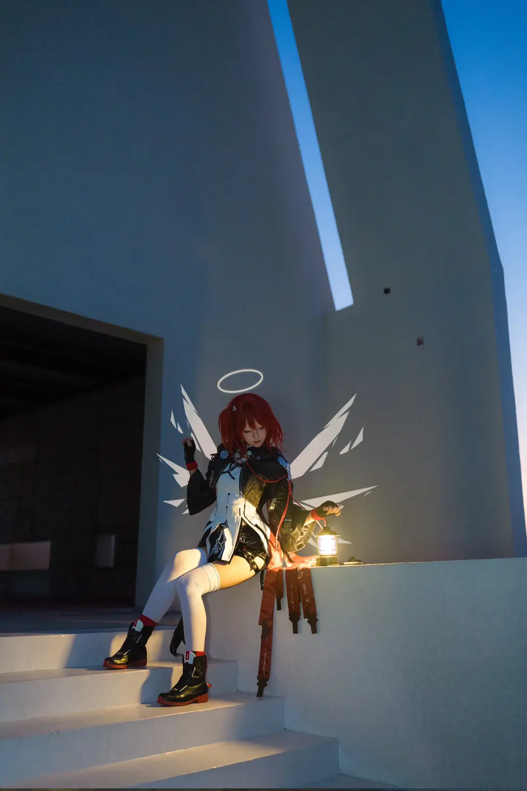 【新约能天使cos】明日方舟里的纯白几何战斗天使 - 云间glow📷 - 第8张