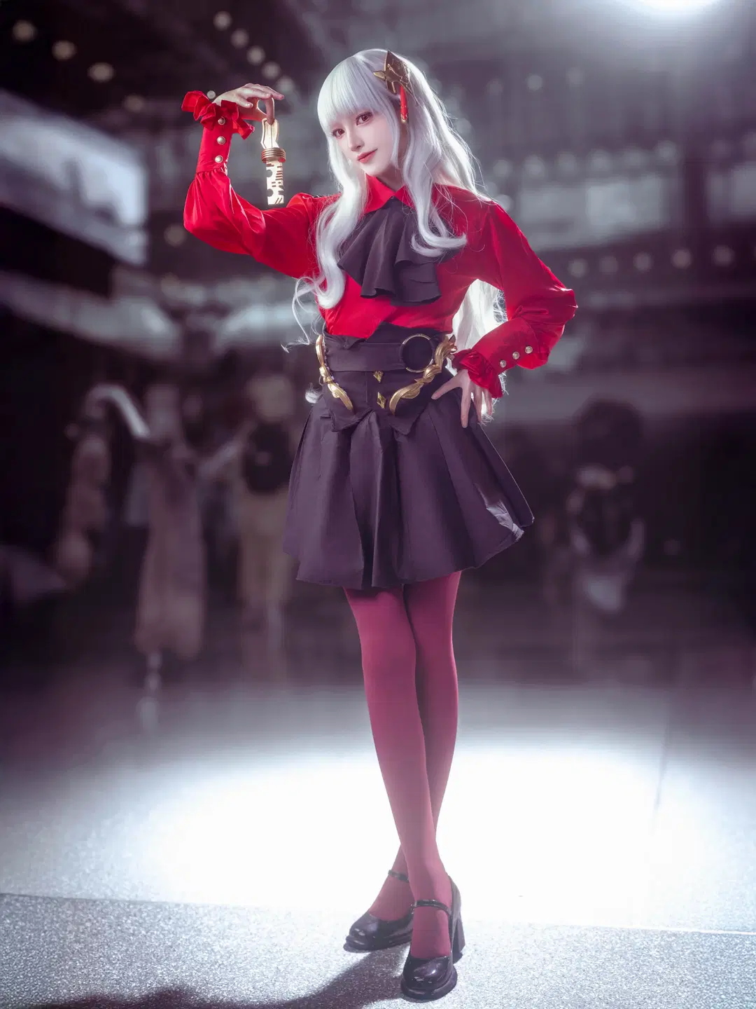 cosplay, Ishtar Cosplay, Red stockings, Fate/strange Fake, Gilgamesh