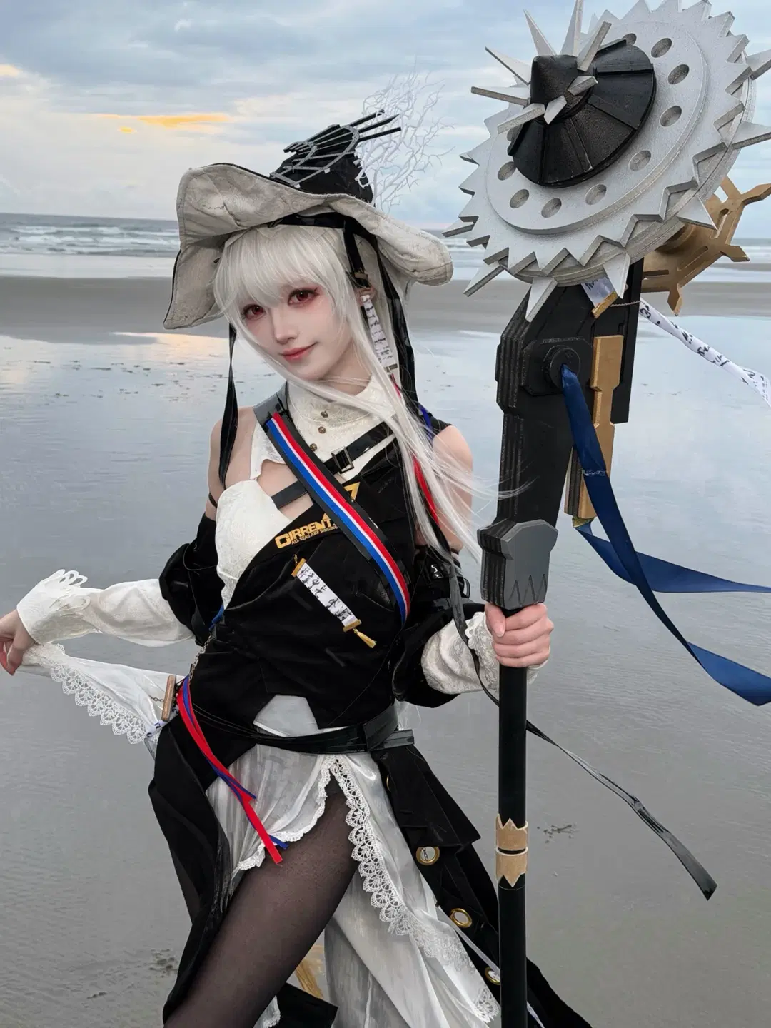 【归溟幽灵鲨cos】明日方舟海边的静谧时刻