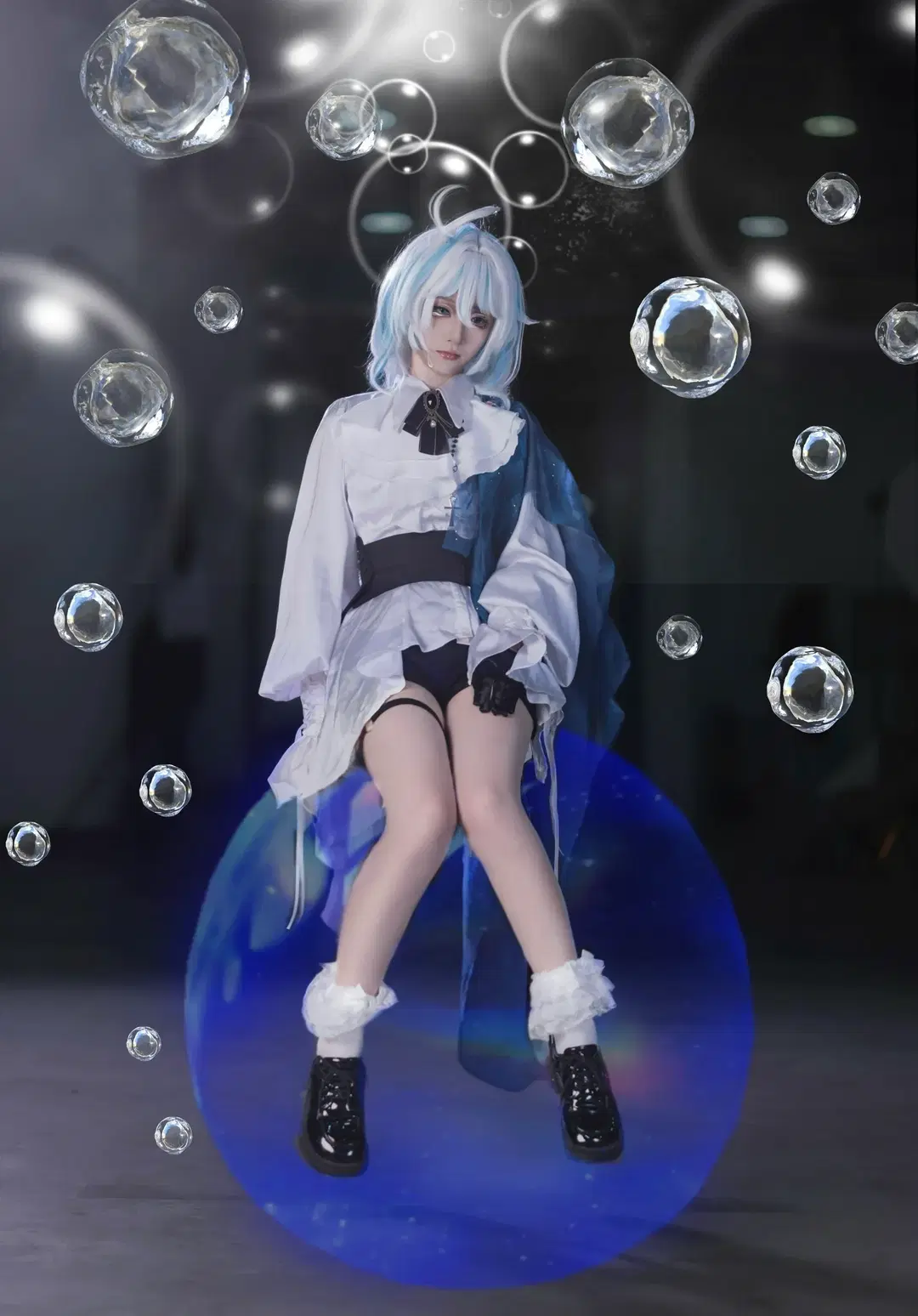 【芙寧娜cos】私設水元素魔法少女的漫展返圖 - 里河- - 第12張