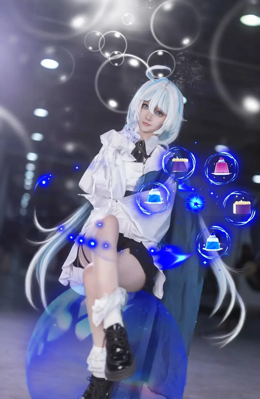 【芙寧娜cos】私設水元素魔法少女的漫展返圖 - 里河- - 第14張