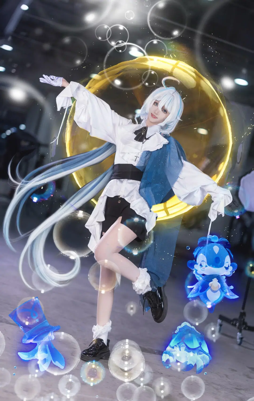 【芙寧娜cos】私設水元素魔法少女的漫展返圖 - 里河- - 第15張