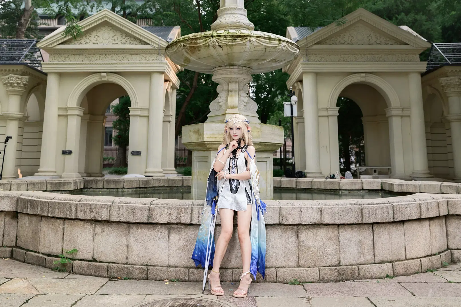[Cartethyia Cosplay] Wuthering Waves Fantasy spirit styling log by 里河- - Image 2