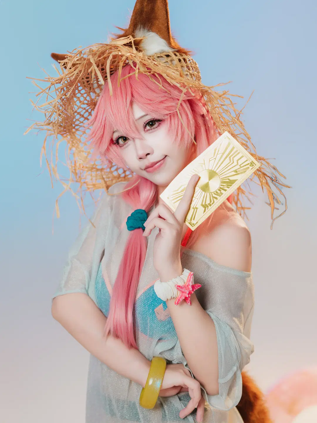 【玉藻前cos】命运冠位指定枪狐的夏日沙滩审判 - 萌萌的亚古兽HANS - 第2张