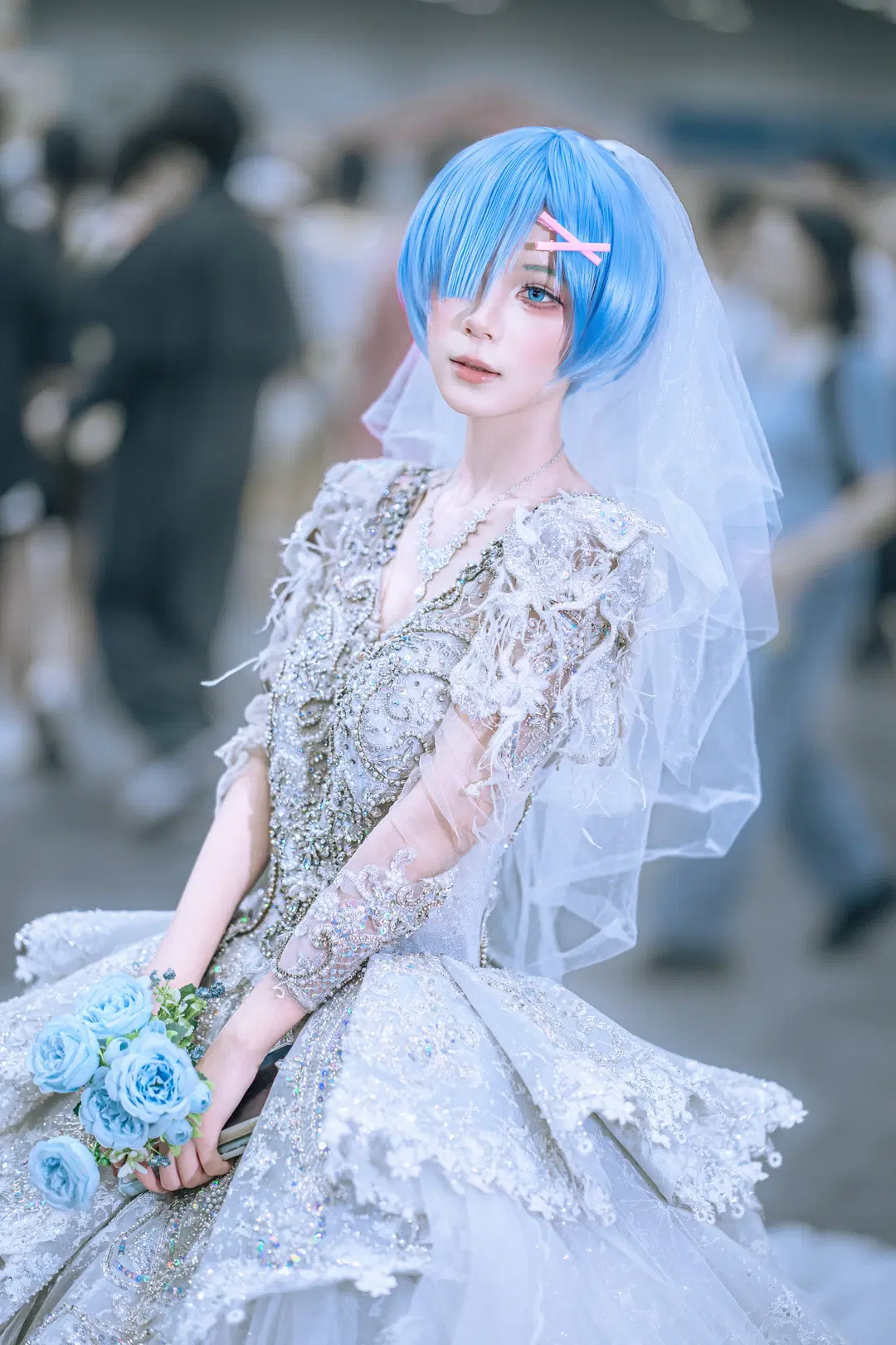 婚纱cos, 双人cos, 漫展场照, cosplay返图, 自然光摄影