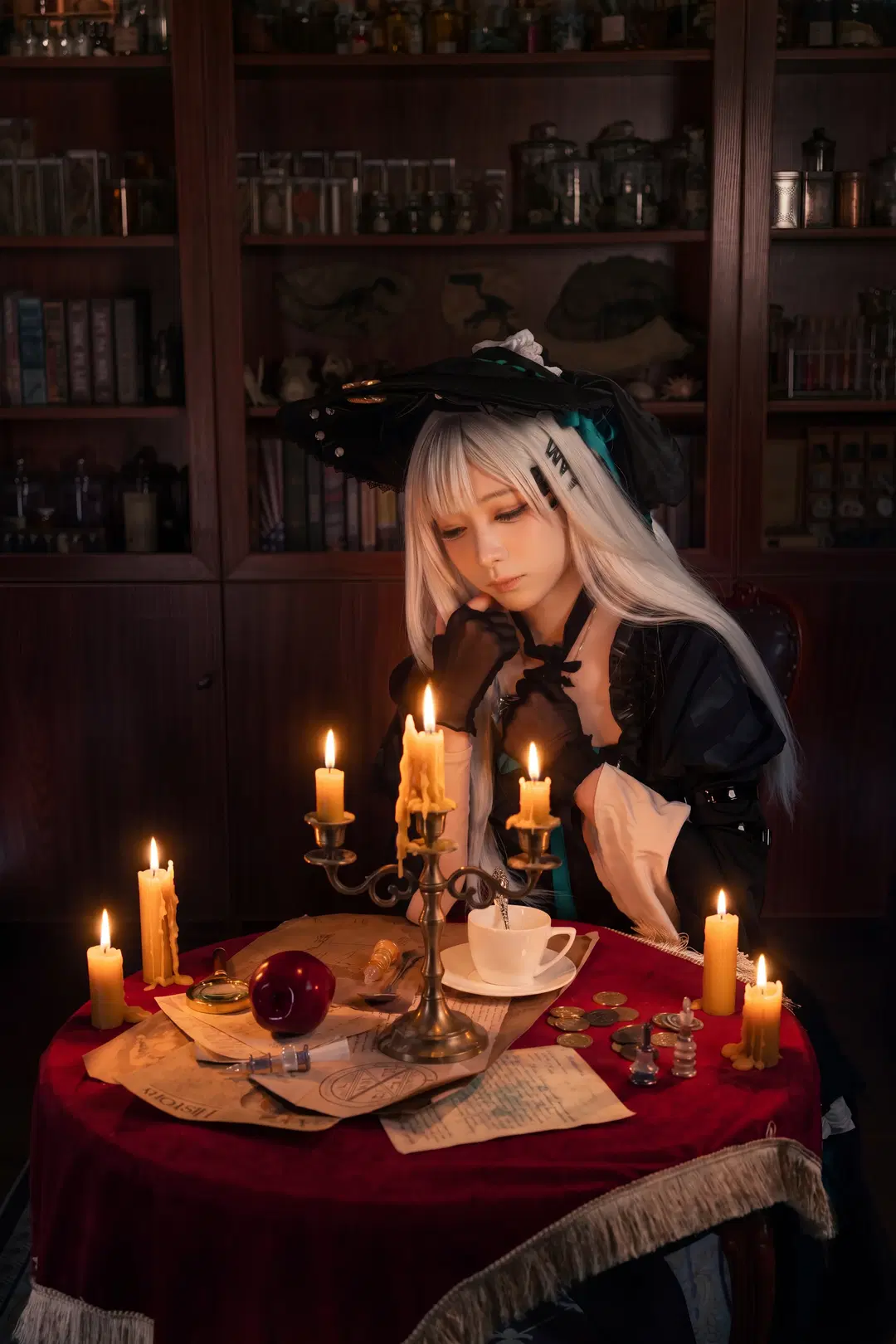 アークナイツ, 若葉睦コスプレ, MyGO, 雰囲気コス, レトロな写真