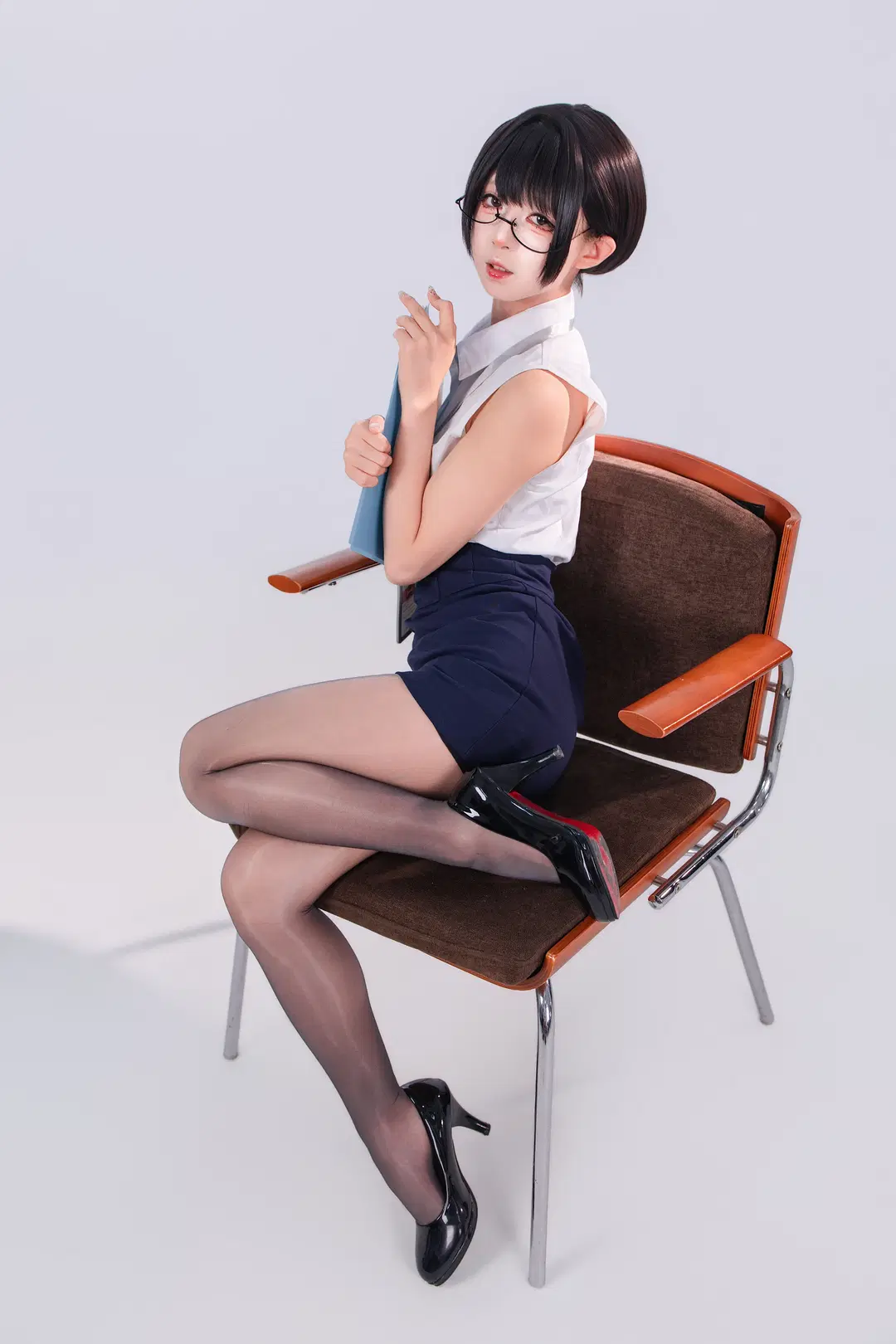サボり秘書のオフィスコーデ：オフィス風の制服コスプレ日常 - 风凛纸鸢 - 2枚目
