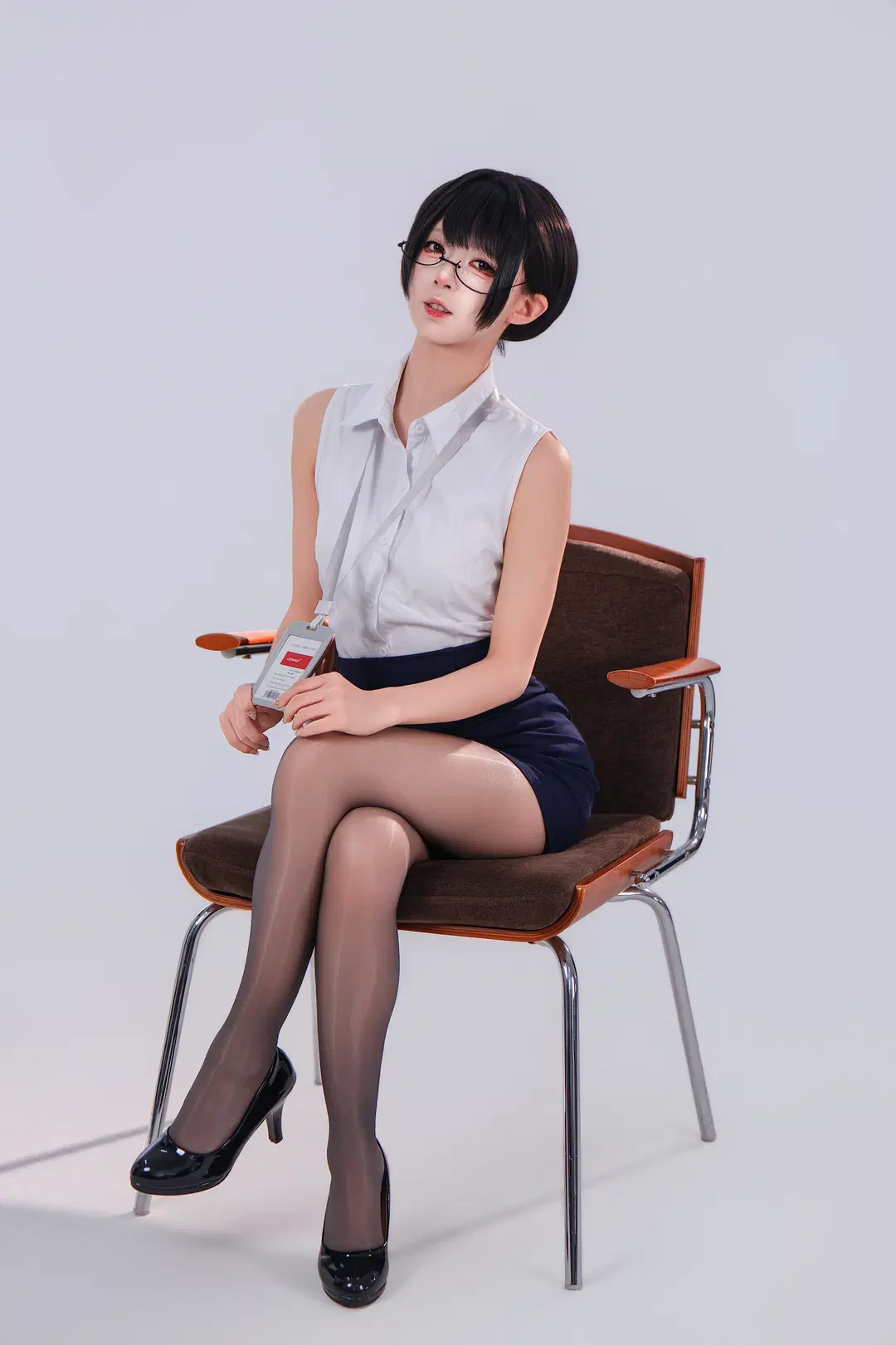 サボり秘書のオフィスコーデ：オフィス風の制服コスプレ日常 - 风凛纸鸢 - 5枚目
