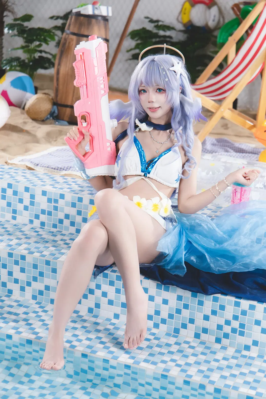 【知更鸟cos】崩坏星穹铁道夏日泳装第二弹