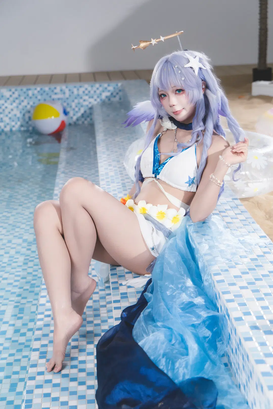 【知更鸟cos】崩坏星穹铁道夏日泳装第二弹 - 风凛纸鸢 - 第2张