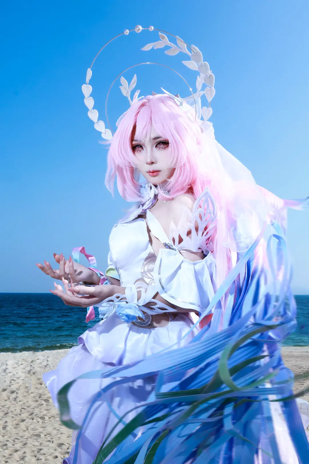 【キュレネコスプレ】潮風と聖なる光が織りなす幻想の刻、二次元撮影 - 祁肥肥肥鱼 - 6枚目