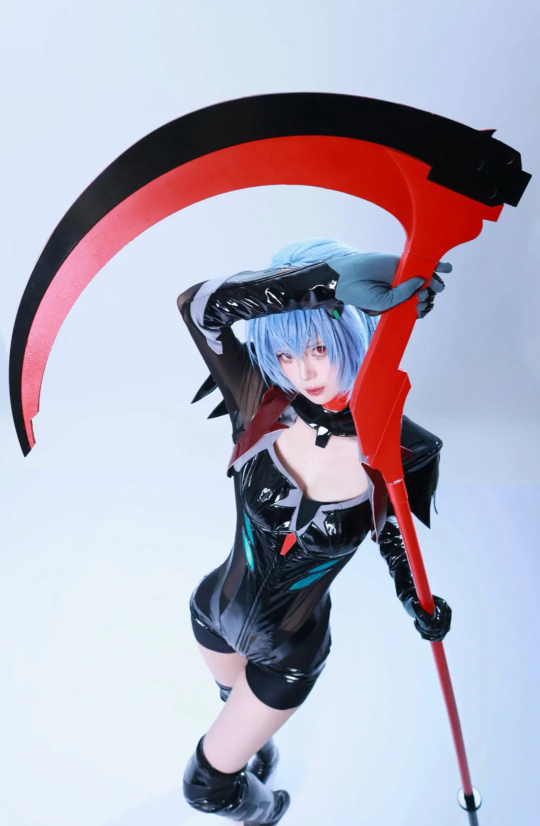 【绫波丽cos】新世界福音战士战斗服正片 - 祁肥肥肥鱼 - 第2张