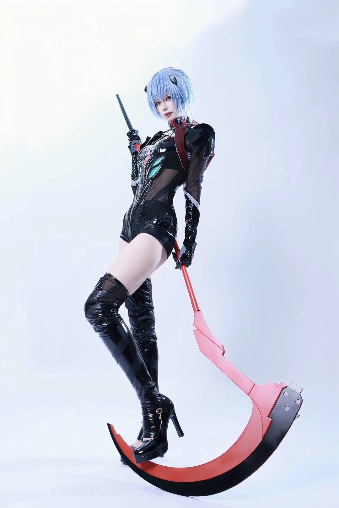 【绫波丽cos】新世界福音战士战斗服正片 - 祁肥肥肥鱼 - 第3张