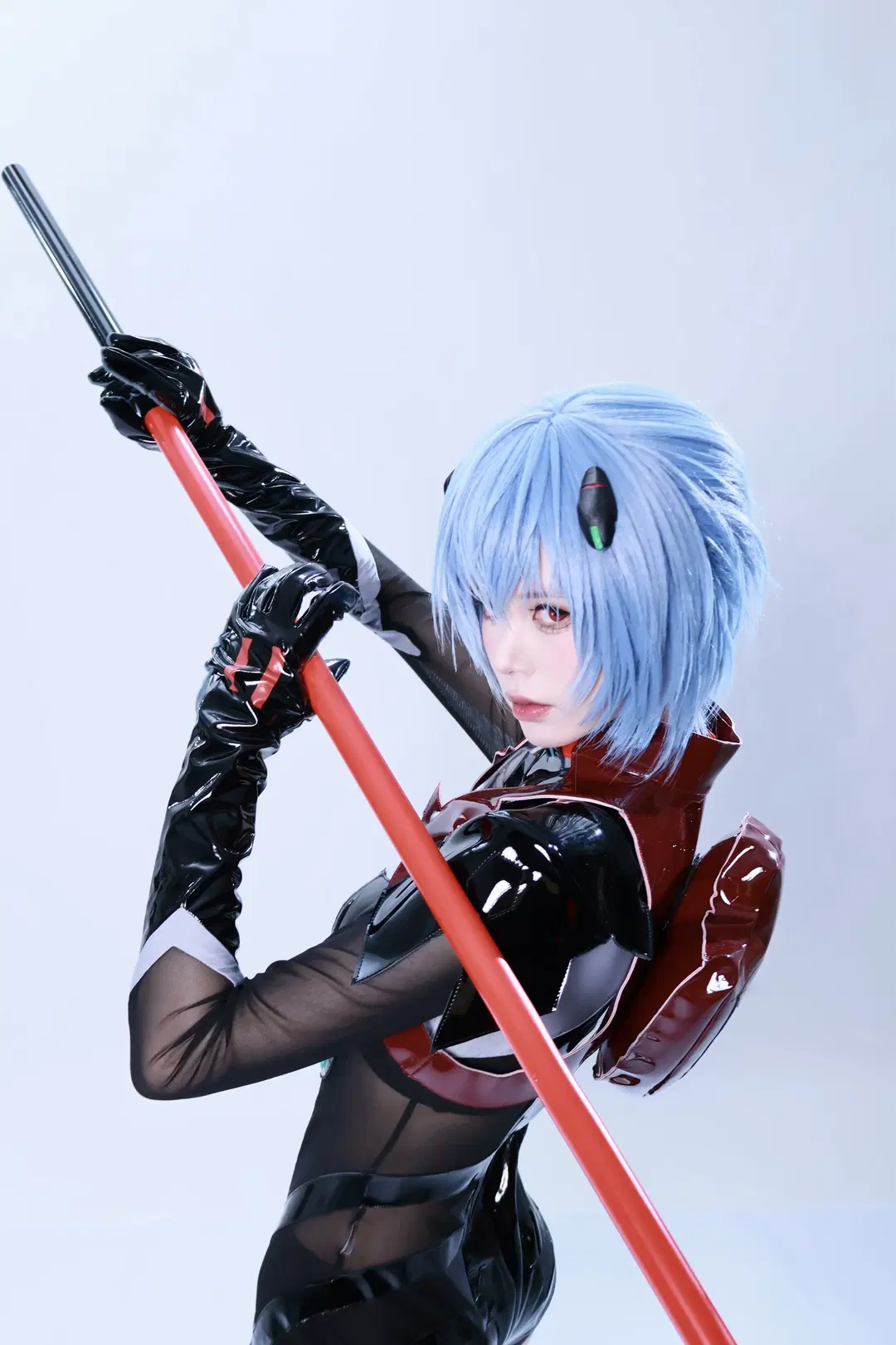 【绫波丽cos】新世界福音战士战斗服正片 - 祁肥肥肥鱼 - 第4张