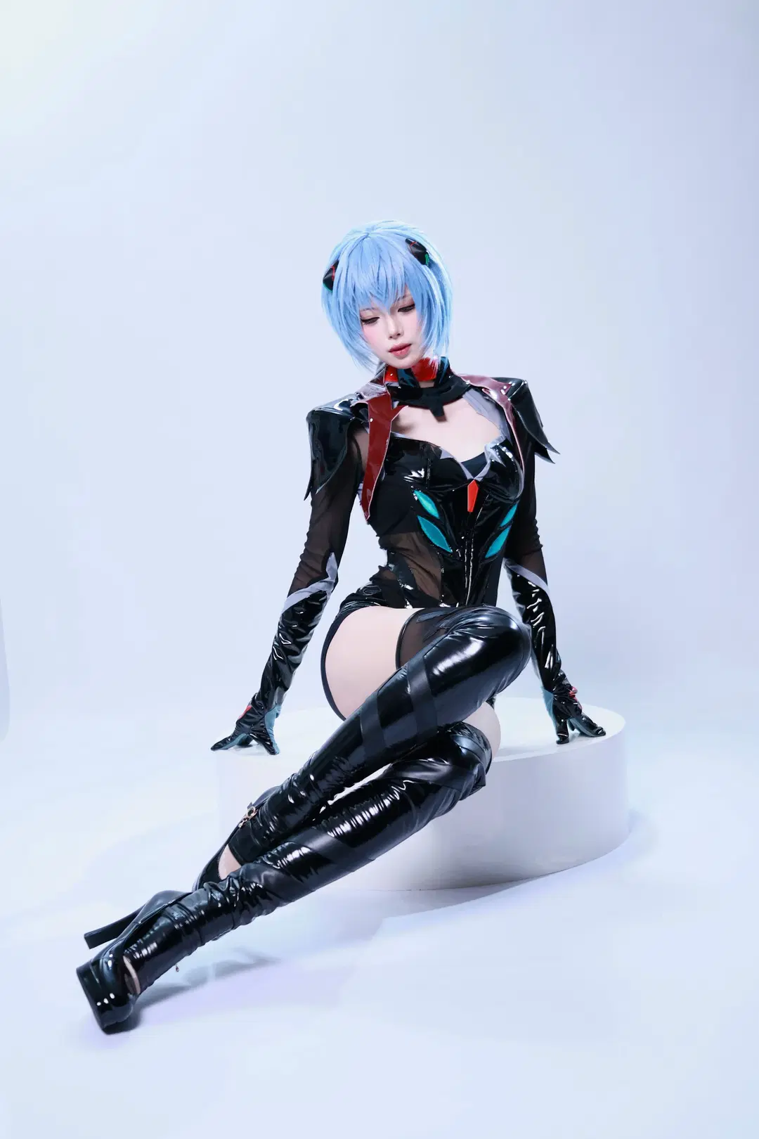 【绫波丽cos】新世界福音战士战斗服正片