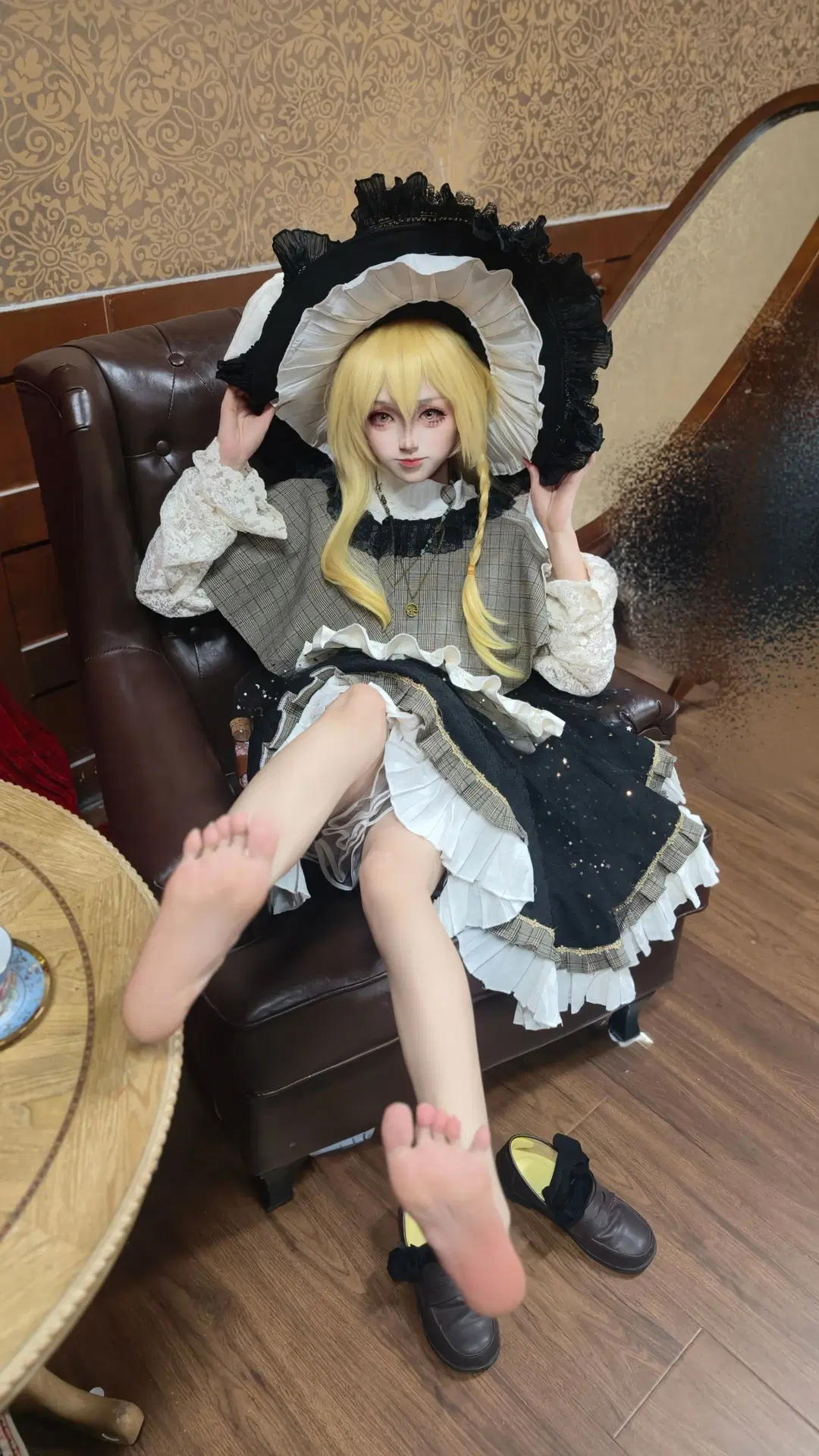 【雾雨魔理沙cos】东方Project的复古下午茶时间 - 奶油糖糕丶 - 第2张