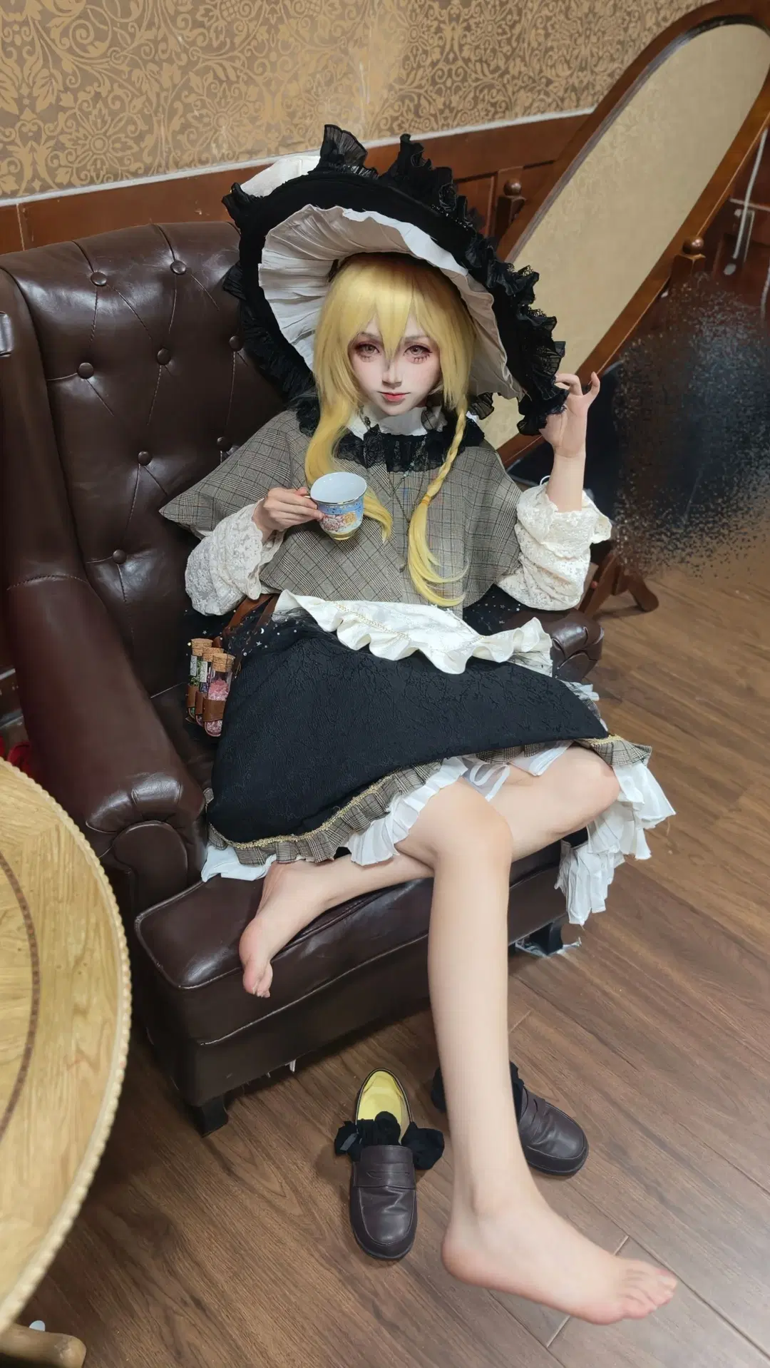 【雾雨魔理沙cos】东方Project的复古下午茶时间 - 奶油糖糕丶 - 第3张