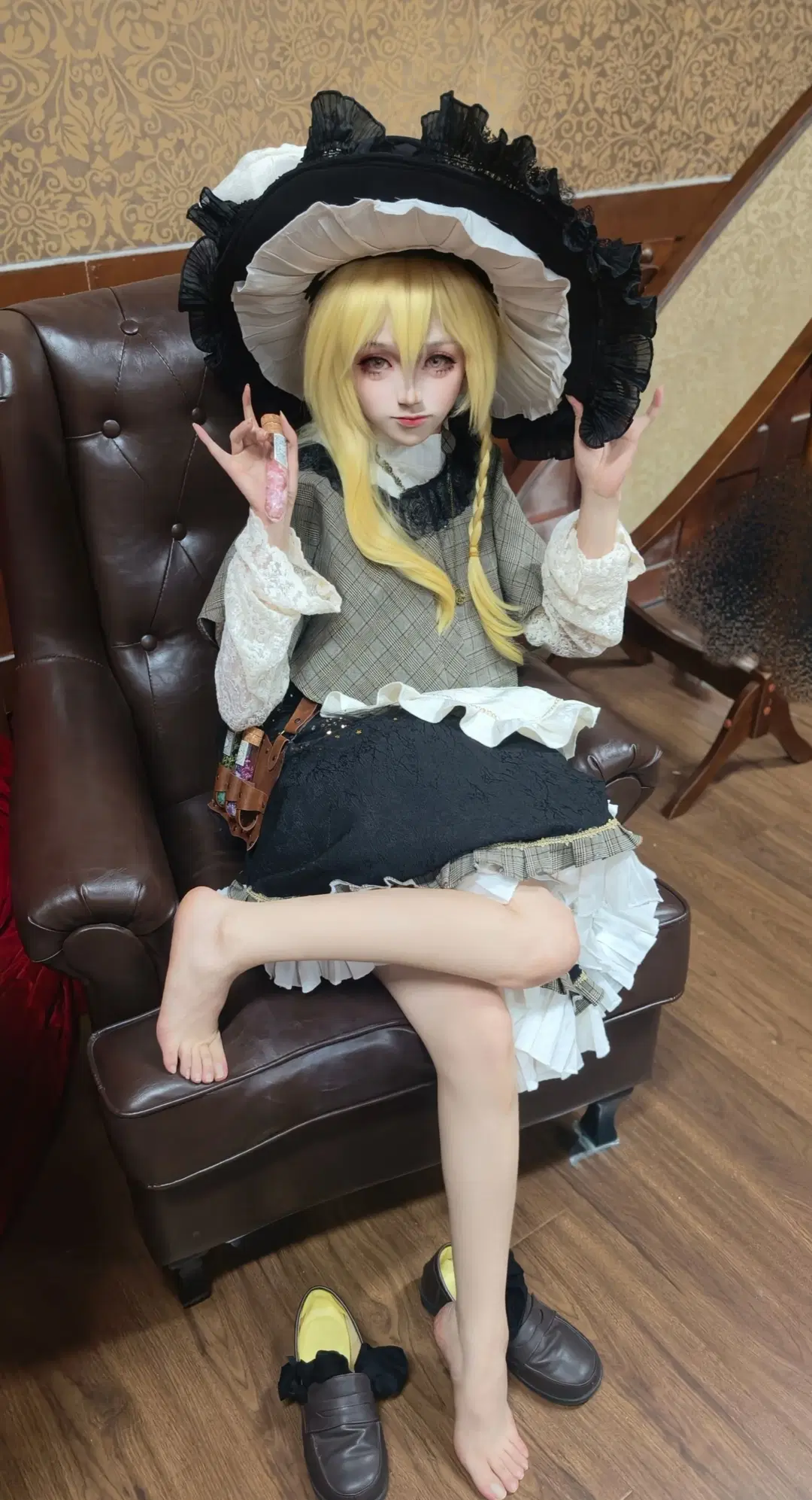 【雾雨魔理沙cos】东方Project的复古下午茶时间 - 奶油糖糕丶 - 第4张