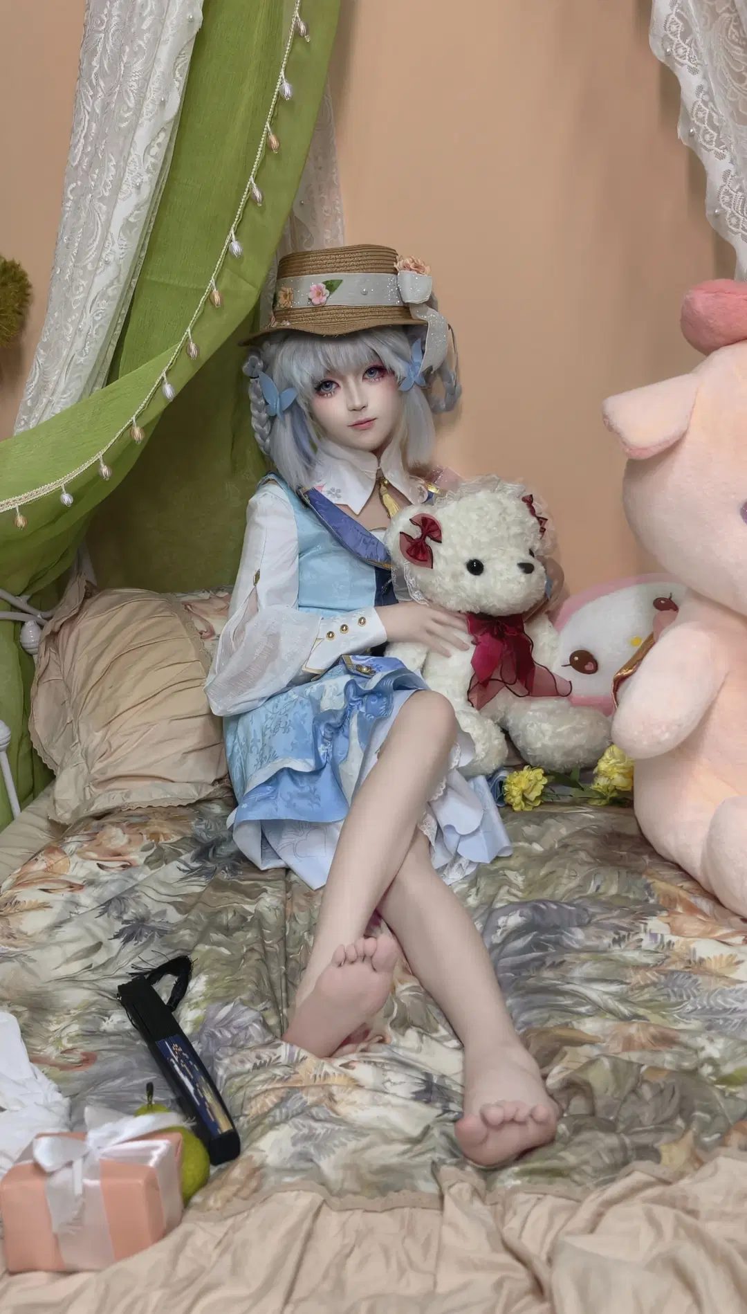 【神里绫华cos】原神白鹭公主的午后时光 - 奶油糖糕丶 - 第2张