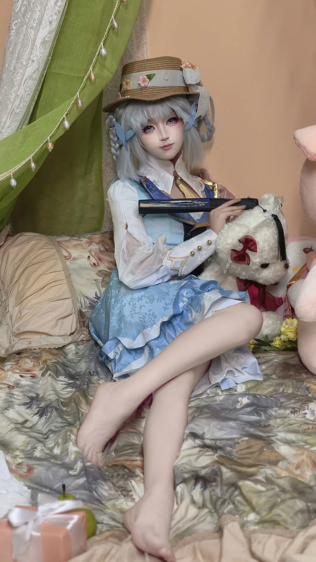 【神里绫华cos】原神白鹭公主的午后时光 - 奶油糖糕丶 - 第3张