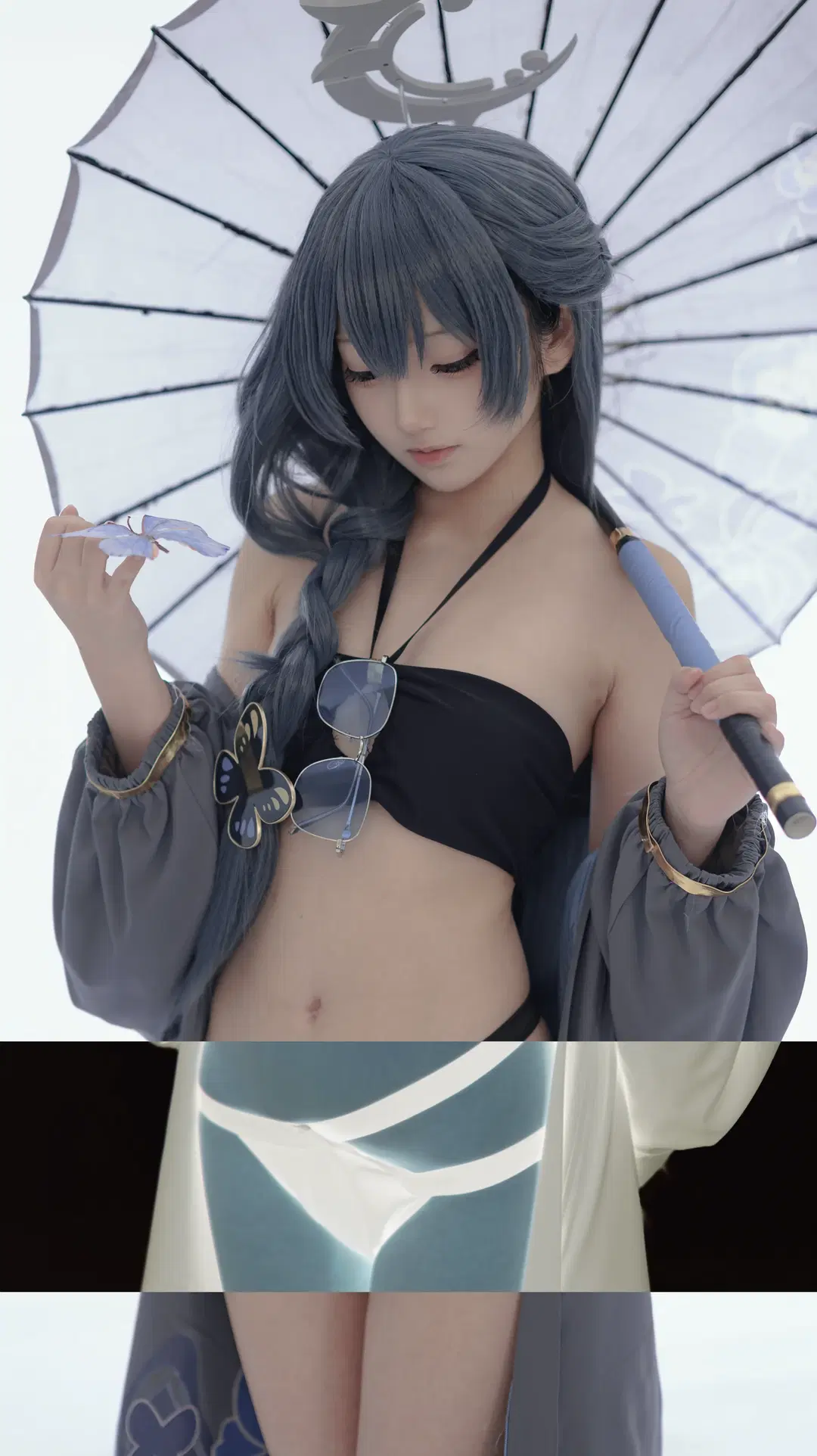 【妃咲cos】蔚蓝档案 夏莱假日白棚拍摄记录 - 在线只有5分钟 - 第2张