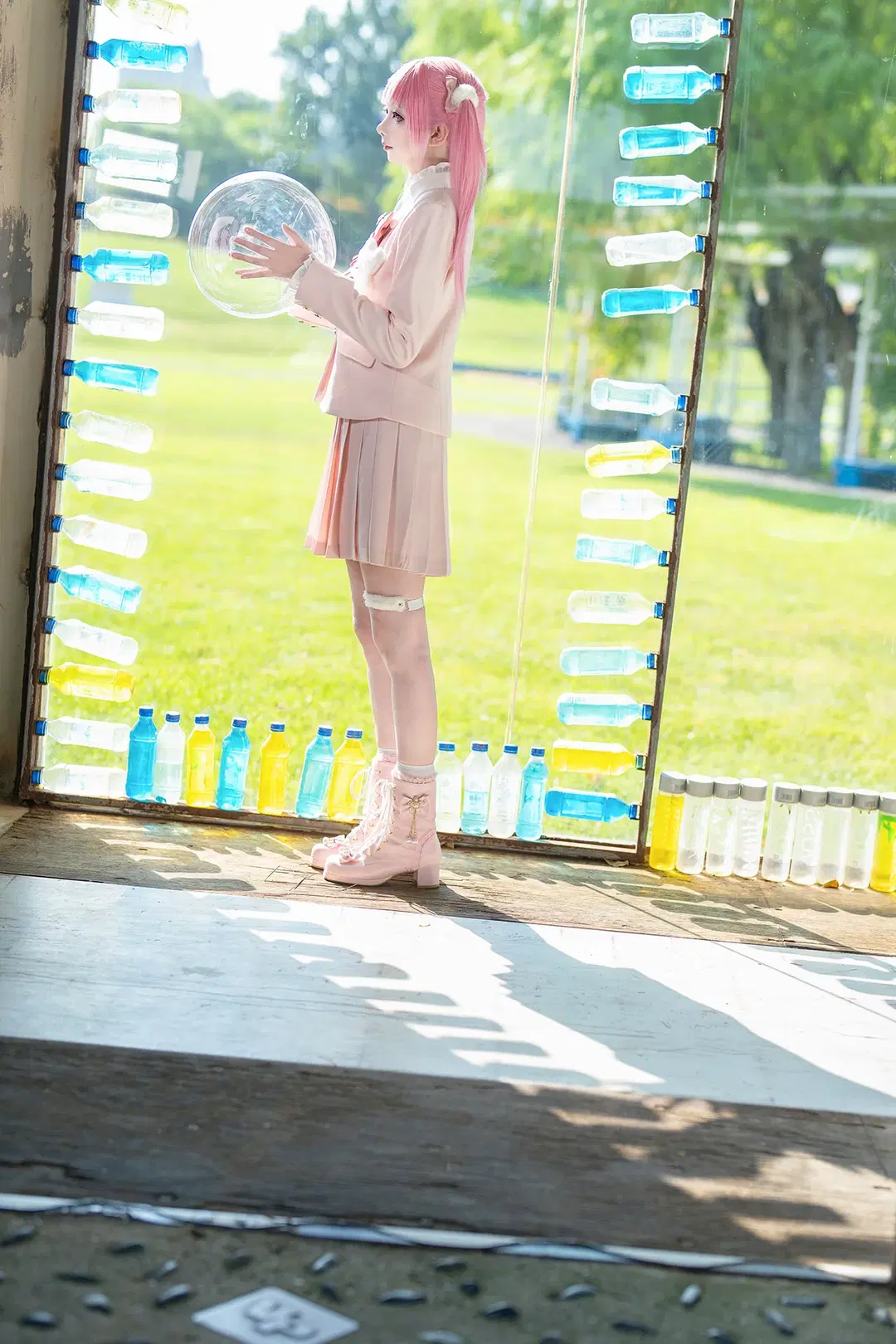 【李天希cos】时光代理人五周年，粉色的奇幻出逃 - 奶茶小颜 - 第3张