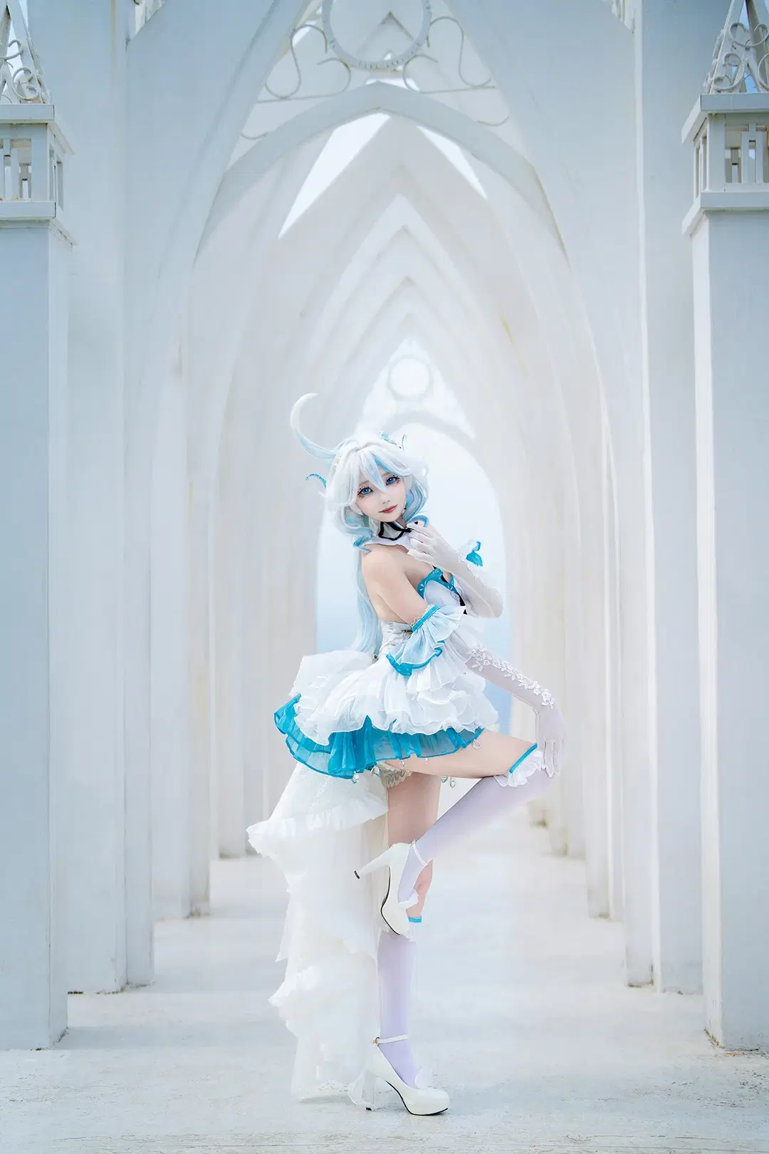 【フリーナ コスプレ】『原神』水のエ精霊の輝く瞬間