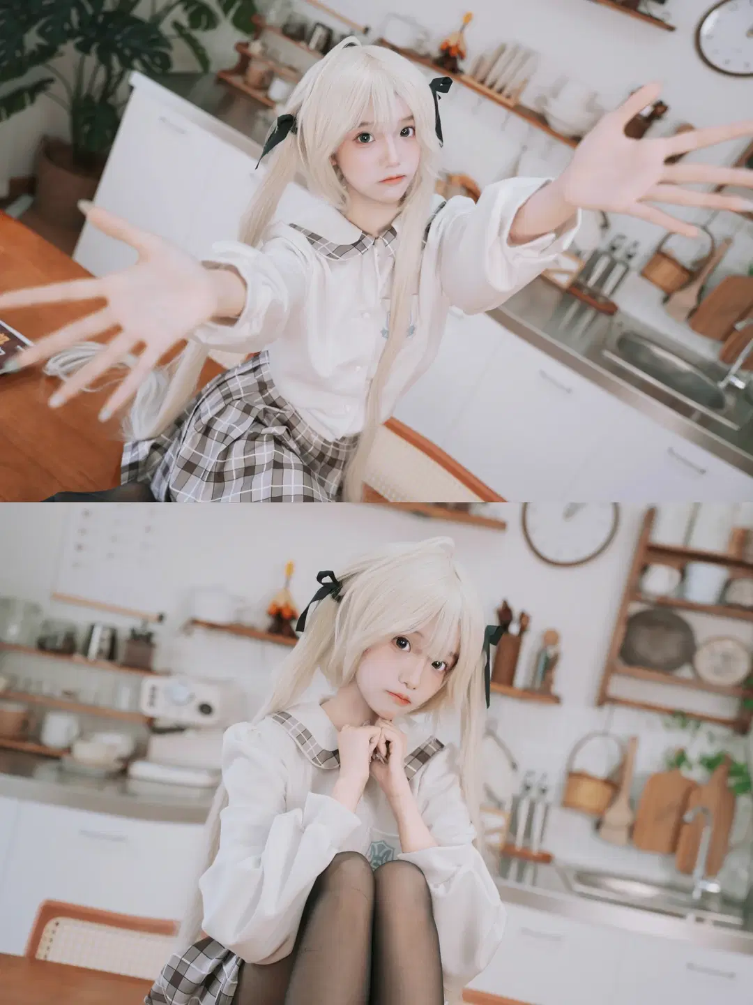 【春日野穹コスプレ】『ヨスガノソラ』制服スタイルの日常ダイアリー - 鱼遇雨欲与雨语 - 3枚目