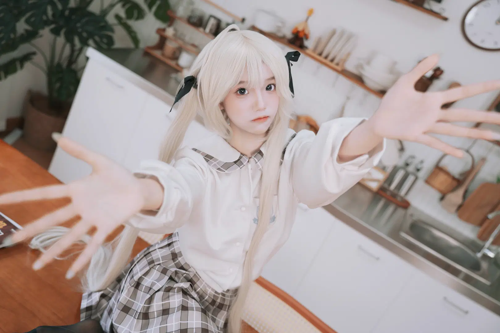 【春日野穹コスプレ】『ヨスガノソラ』制服スタイルの日常ダイアリー - 鱼遇雨欲与雨语 - 8枚目