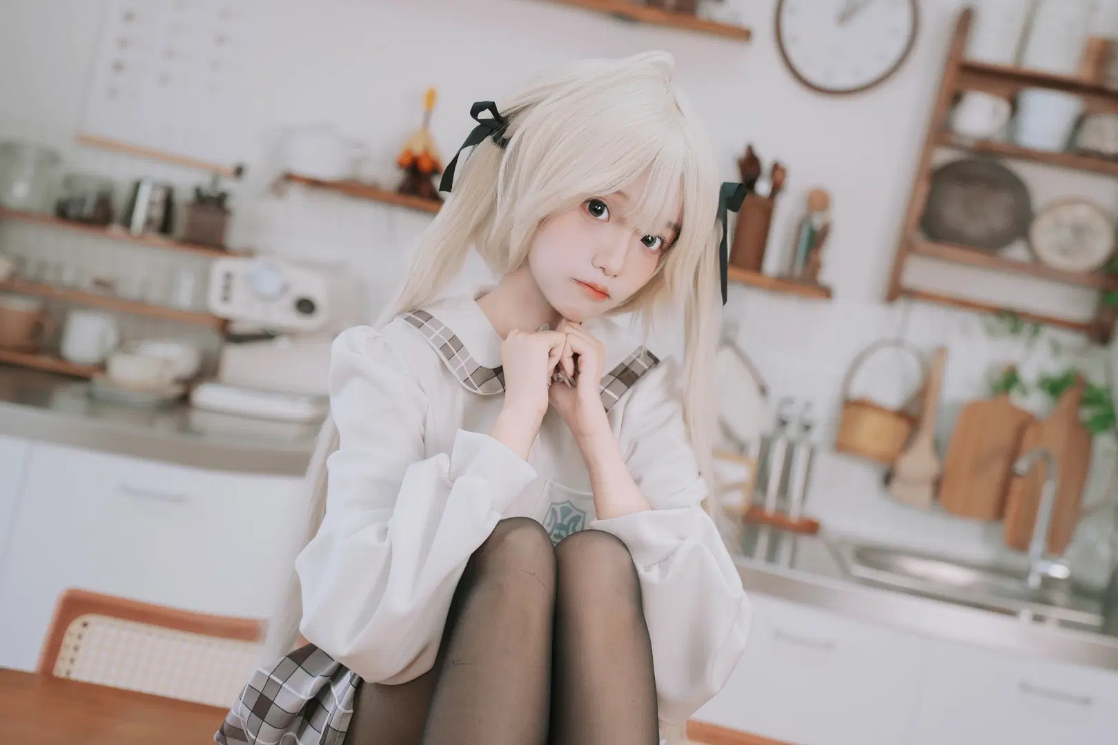 【春日野穹コスプレ】『ヨスガノソラ』制服スタイルの日常ダイアリー - 鱼遇雨欲与雨语 - 9枚目