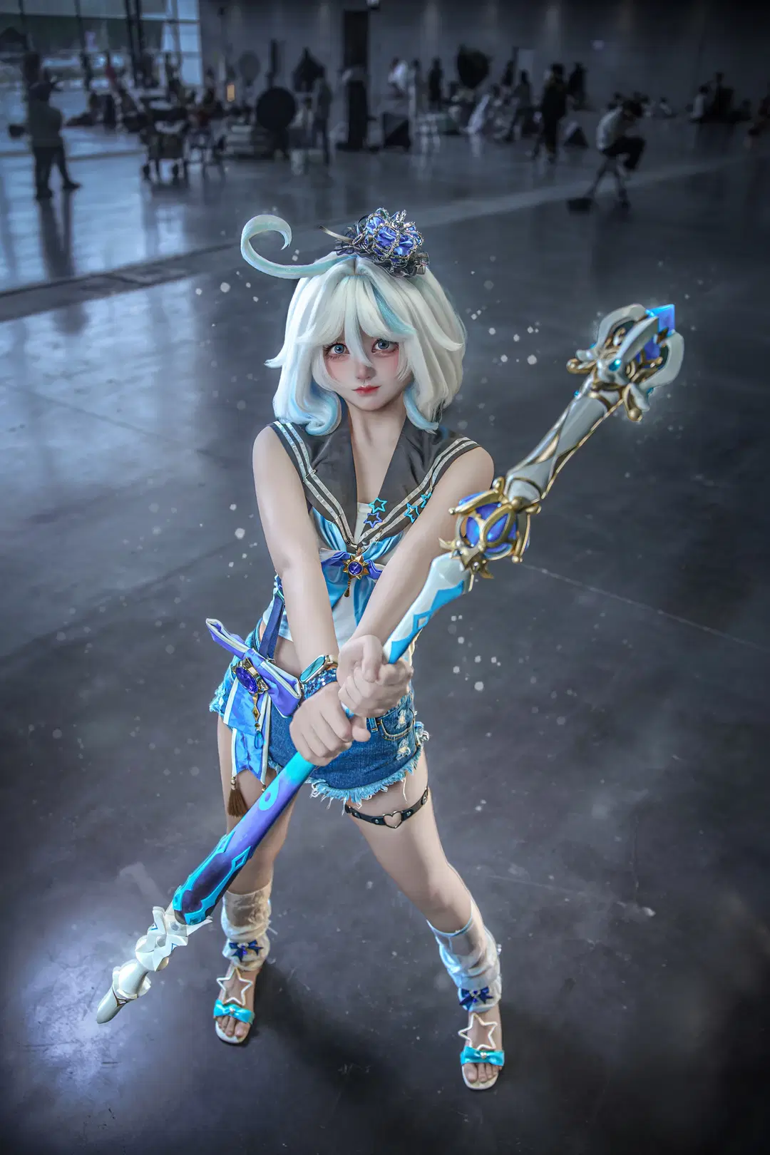 【芙宁娜cos】原神泳装芙宁娜漫展返图 - 颜汐Mikyo - 第2张